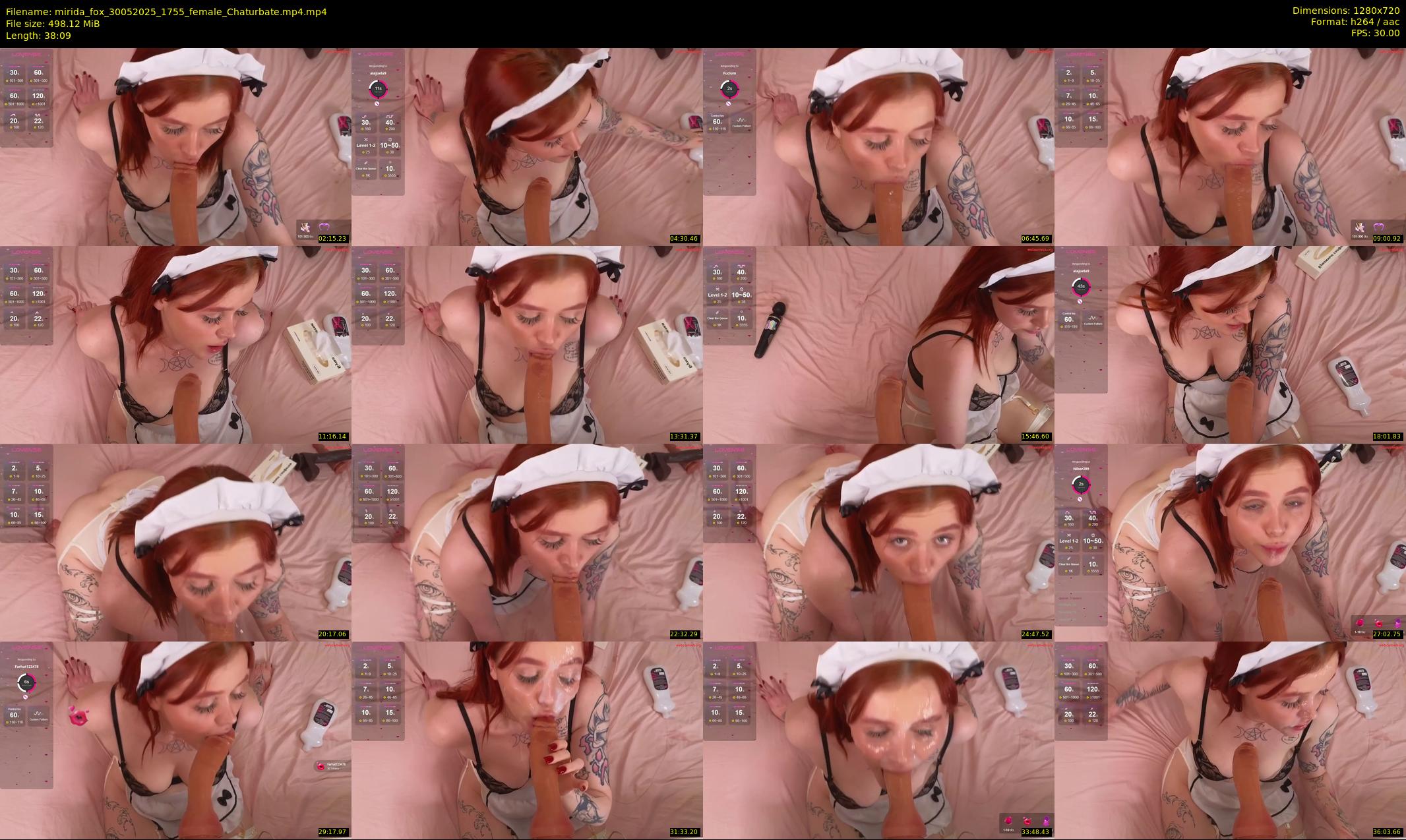 mirida_fox — 39 minute Chaturbate female cam show recording, 720p, May 30, 2025