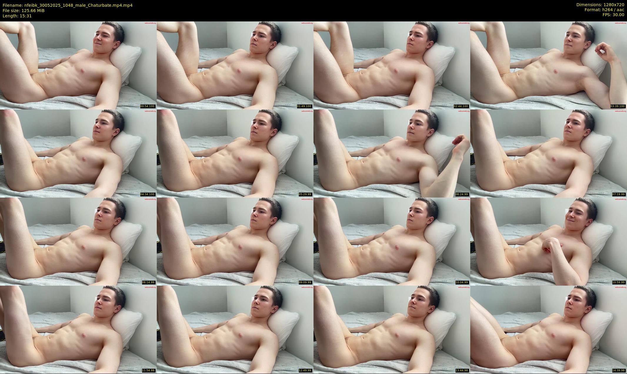 nfeibk — 16 minute Chaturbate male cam show recording, 720p, May 30, 2025