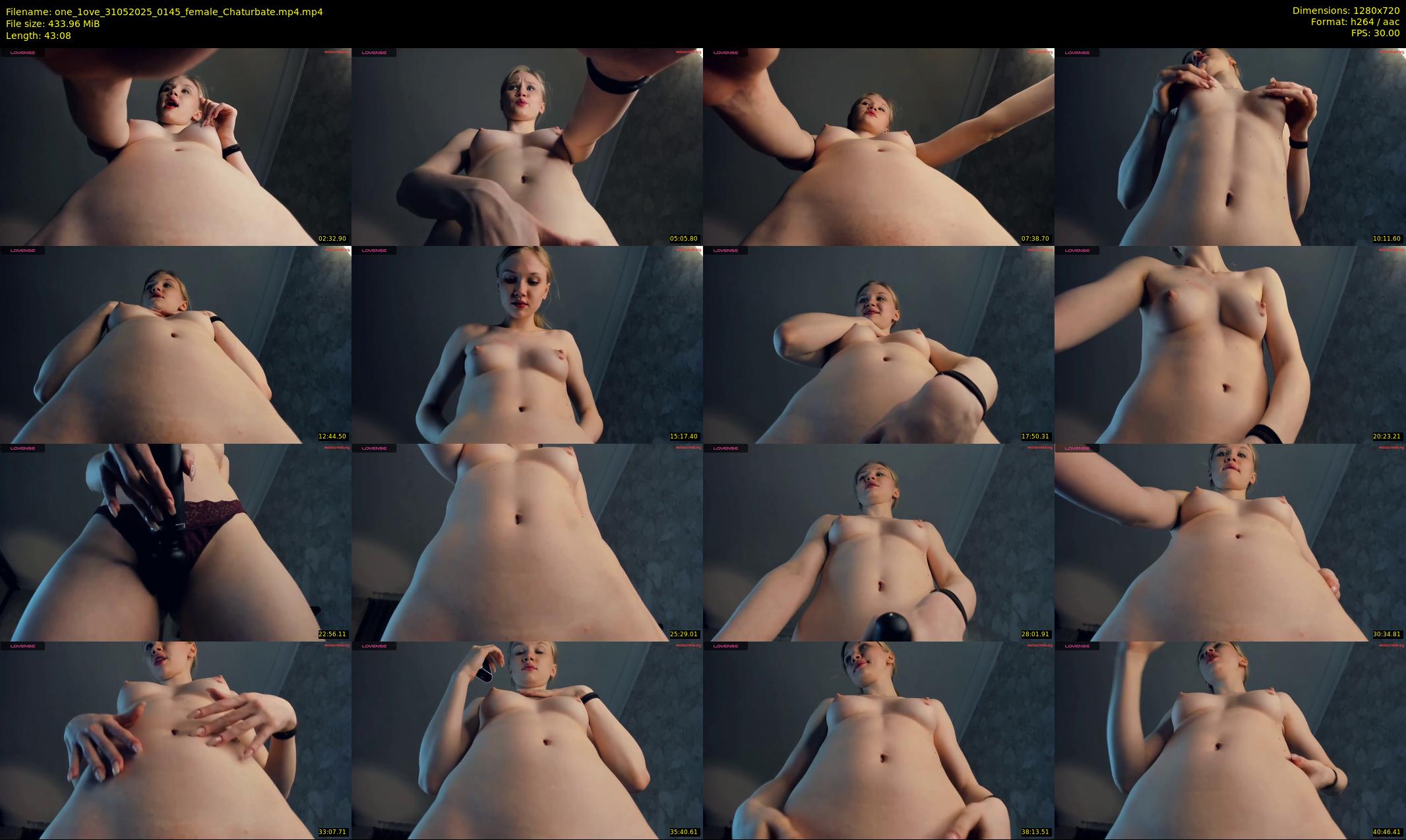 one_1ove — 44 minute Chaturbate female cam show recording, 720p, May 31, 2025