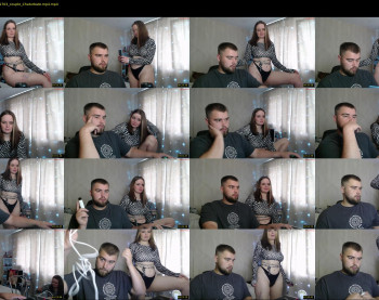 pair_of_gods — 54 minute Chaturbate couple cam show recording, 720p, May 30, 2025