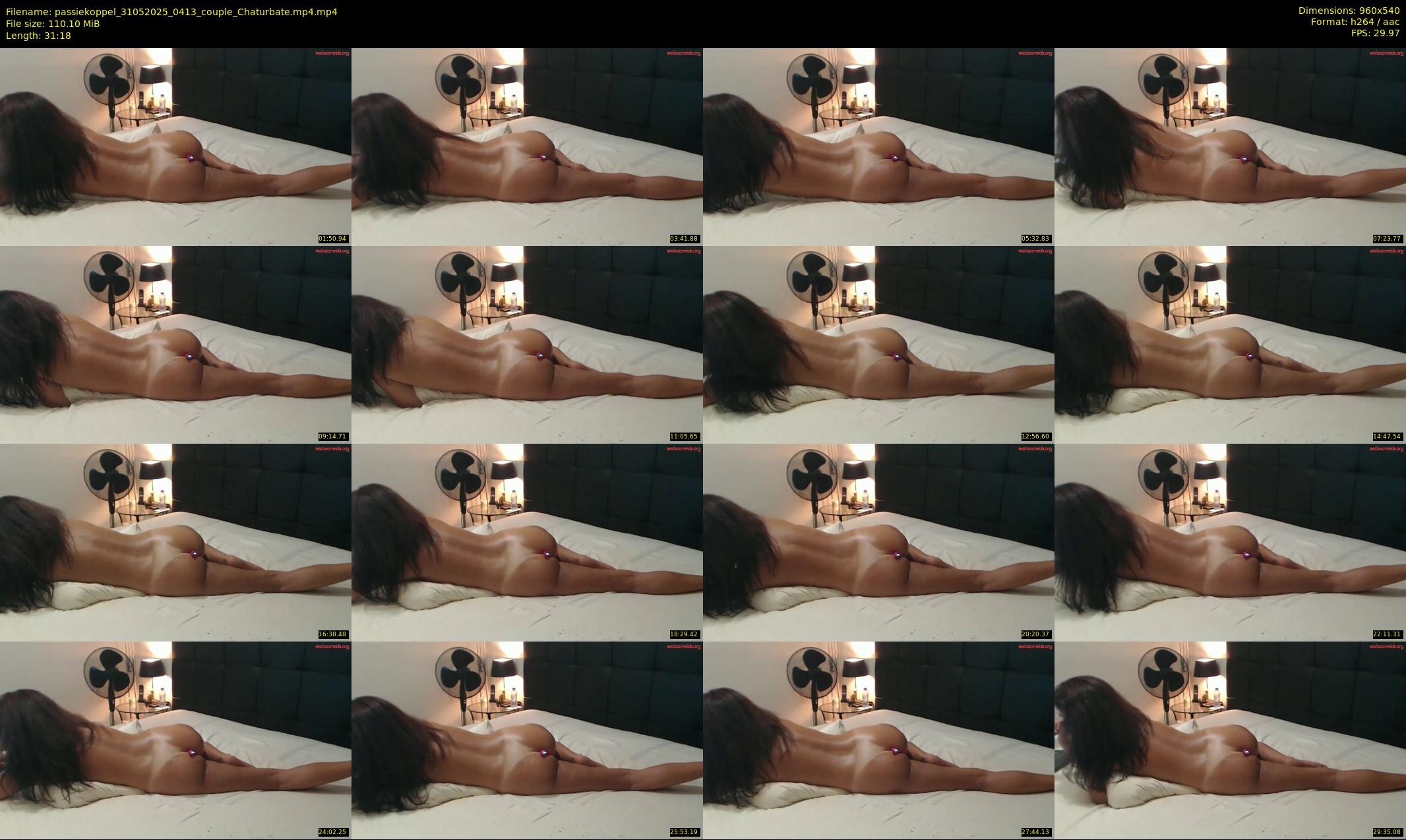passiekoppel — 32 minute Chaturbate couple cam show recording, 480p, May 31, 2025