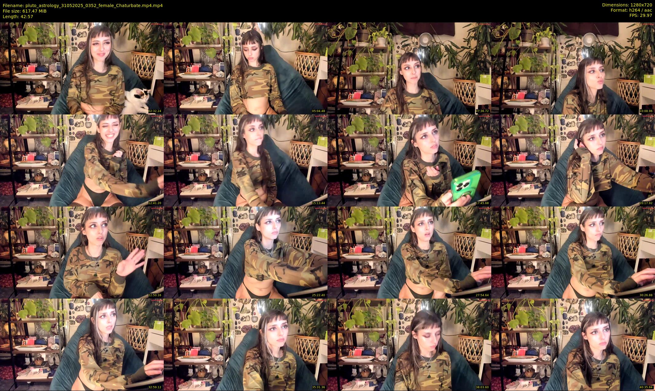 pluto_astrology — 43 minute Chaturbate female cam show recording, 720p, May 31, 2025