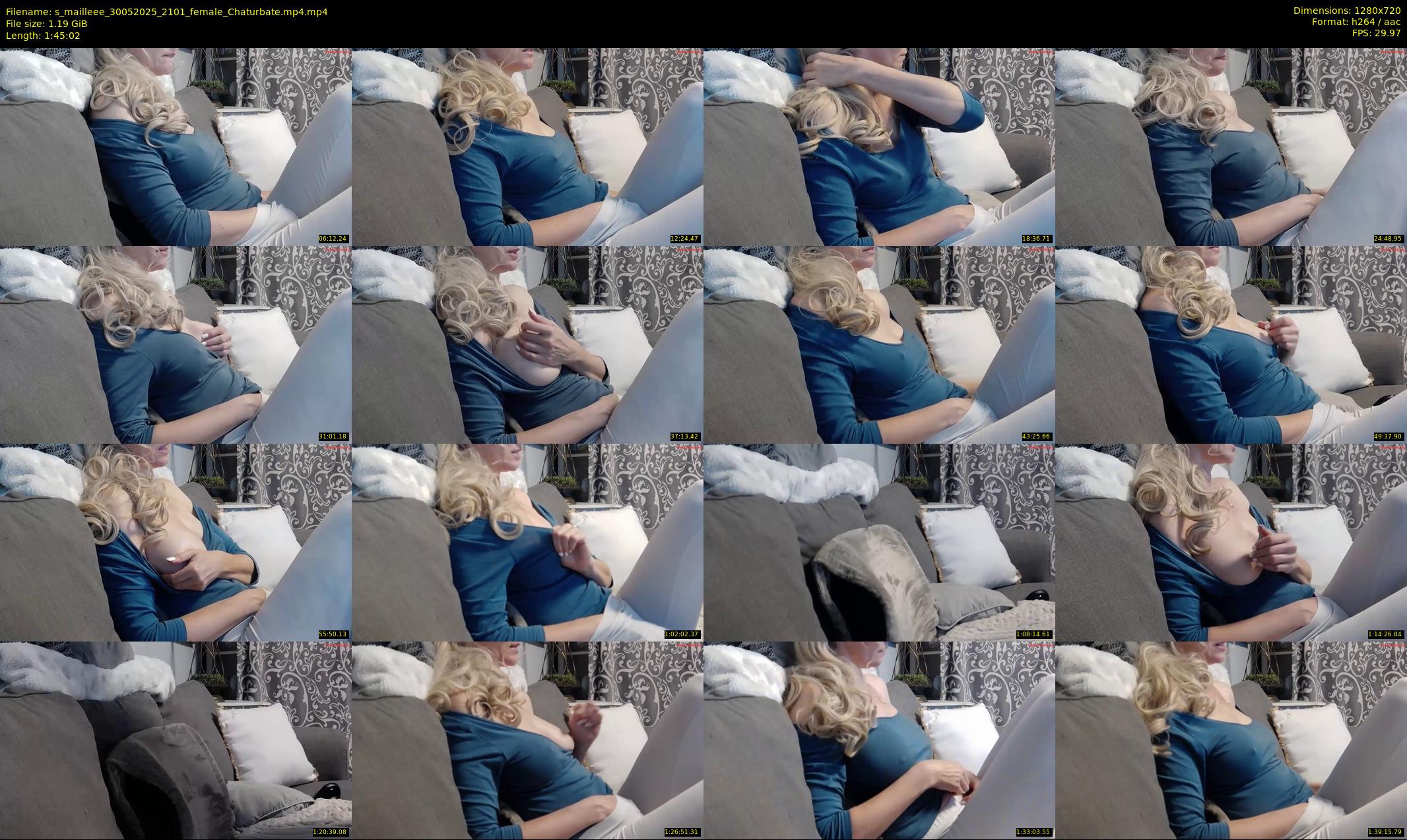 s_mailleee — 106 minute Chaturbate female cam show recording, 720p, May 30, 2025