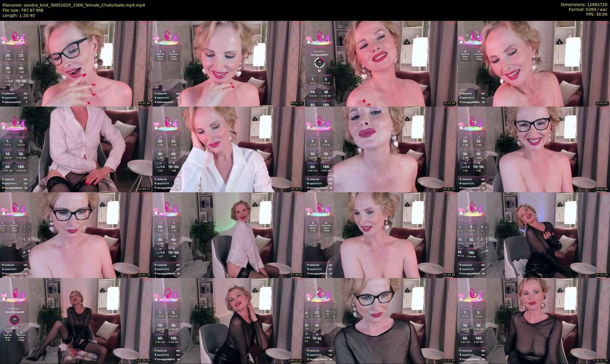 sandra_kind — 81 minute Chaturbate female cam show recording, 720p, May 30, 2025