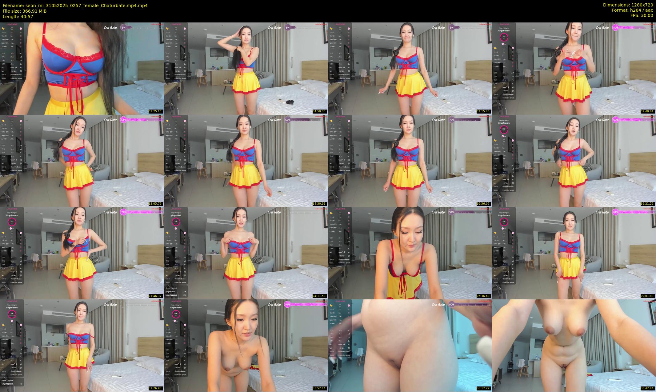 seon_mi — 41 minute Chaturbate female cam show recording, 720p, May 31, 2025