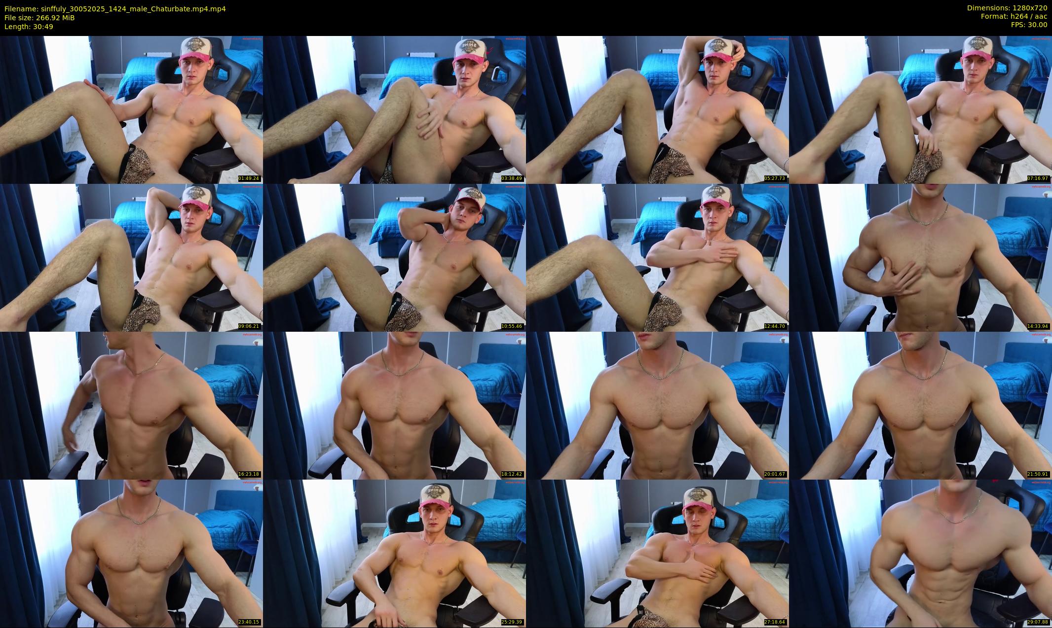 sinffuly — 31 minute Chaturbate male cam show recording, 720p, May 30, 2025