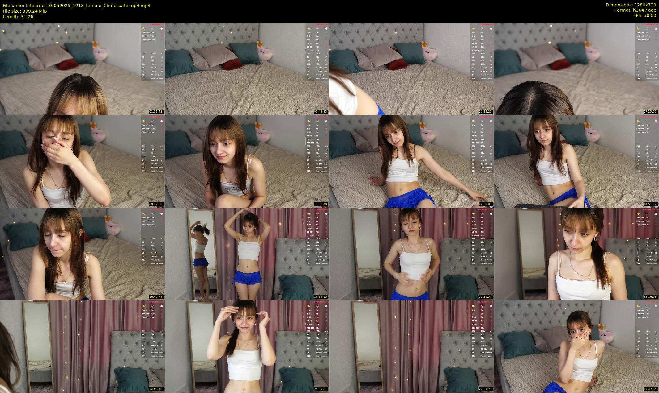 tatearnet — 32 minute Chaturbate female cam show recording, 720p, May 30, 2025