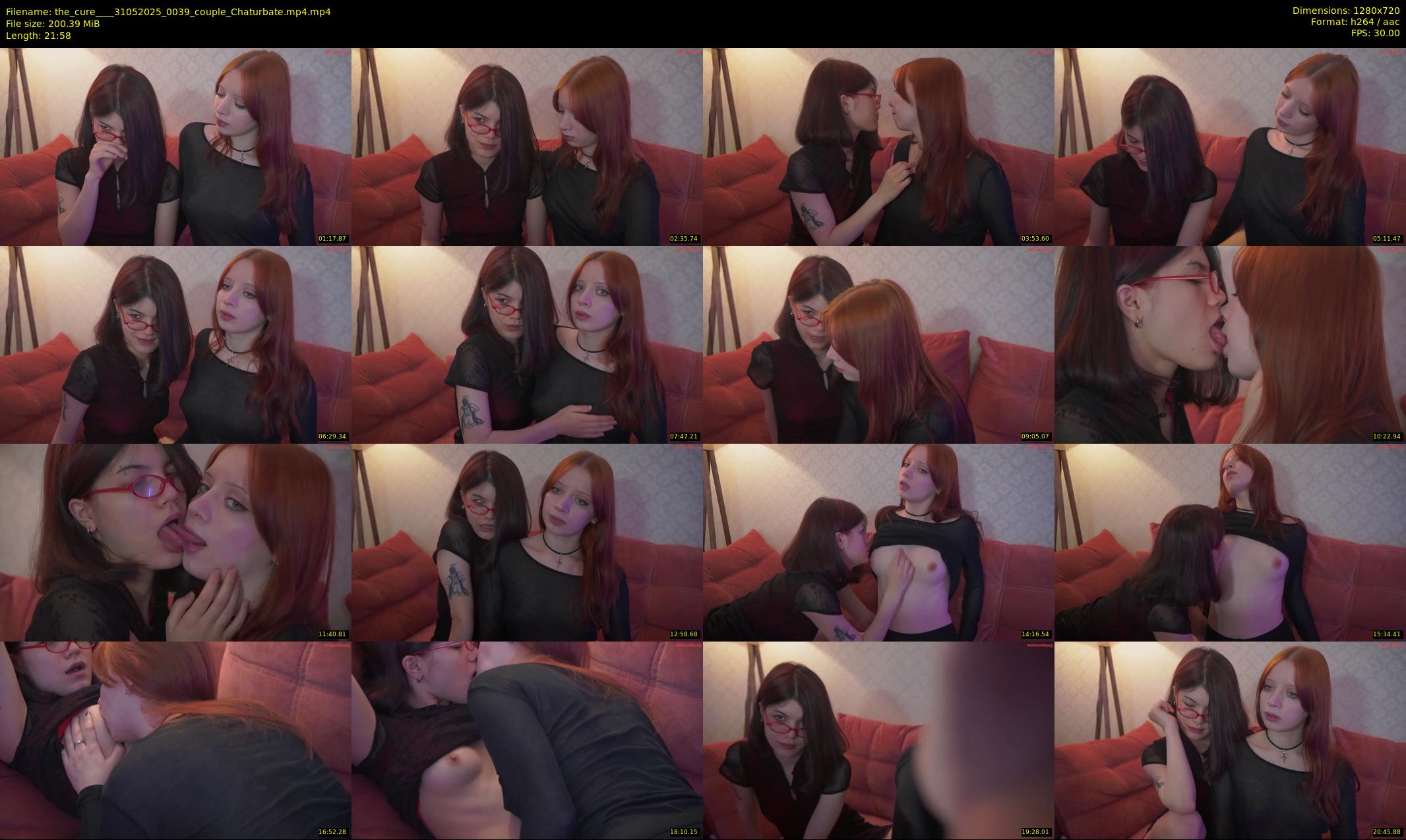 the_cure___ — 22 minute Chaturbate couple cam show recording, 720p, May 31, 2025