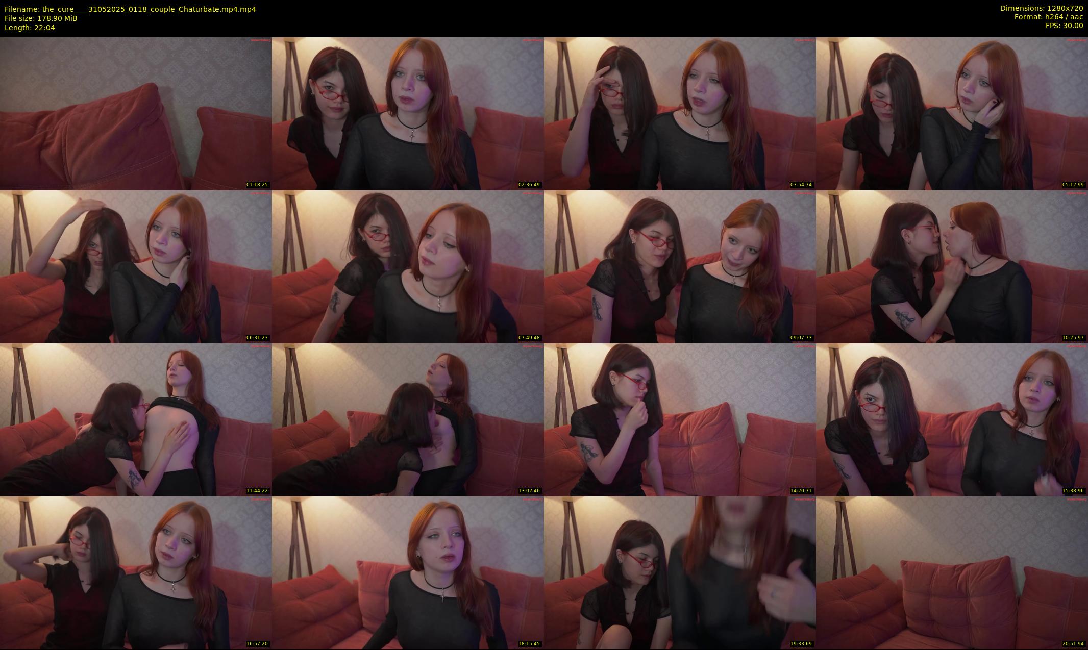 the_cure___ — 23 minute Chaturbate couple cam show recording, 720p, May 31, 2025
