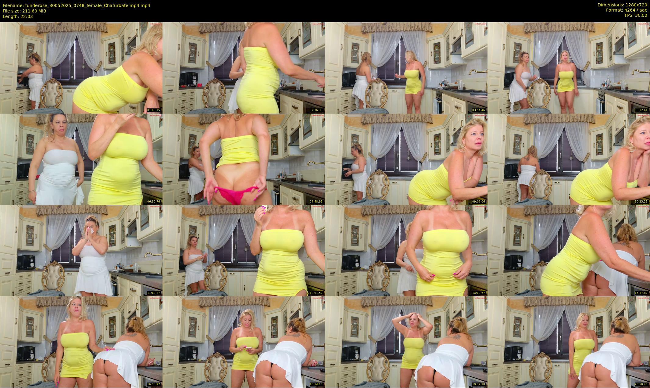 tunderose — 23 minute Chaturbate female cam show recording, 720p, May 30, 2025