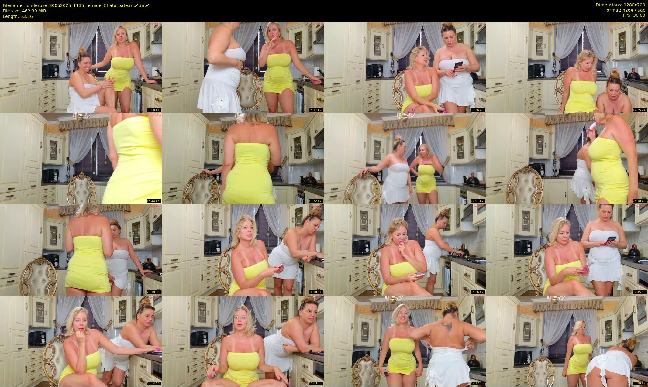 tunderose — 54 minute Chaturbate female cam show recording, 720p, May 30, 2025