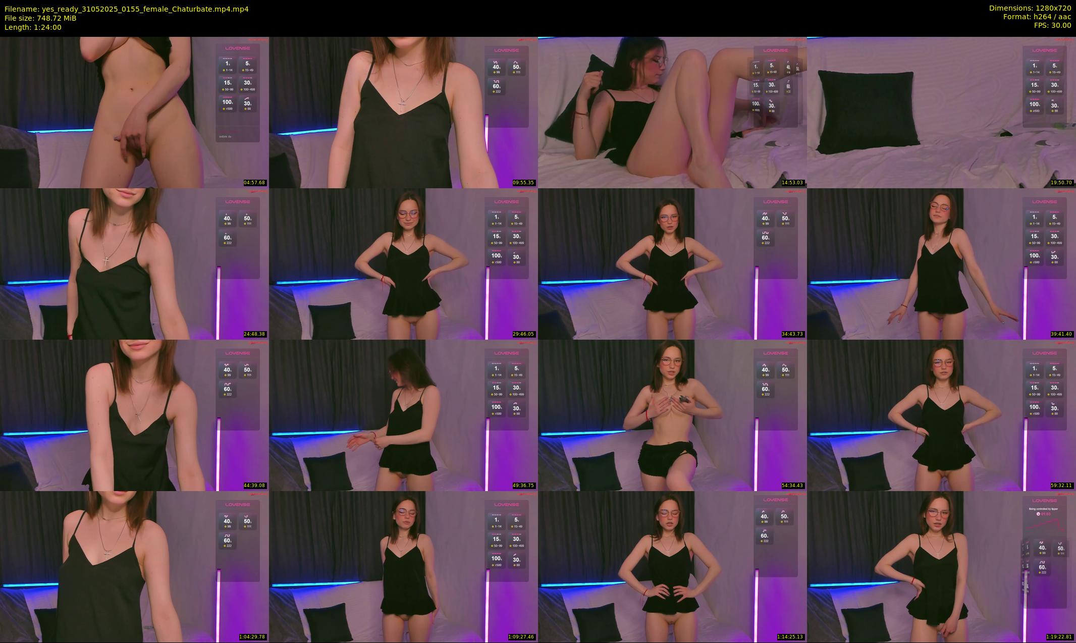 yes_ready — 84 minute Chaturbate female cam show recording, 720p, May 31, 2025