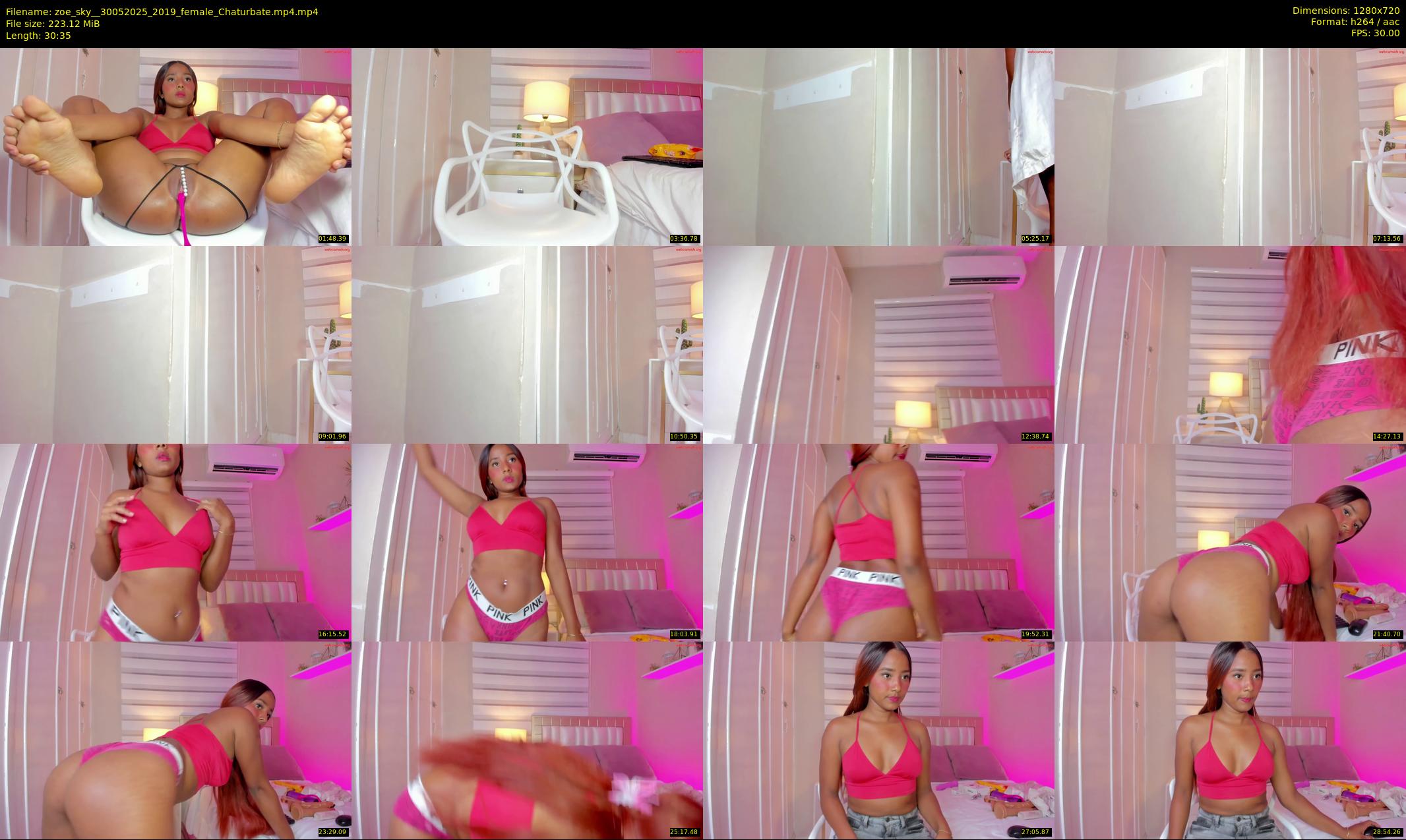 zoe_sky_ — 31 minute Chaturbate female cam show recording, 720p, May 30, 2025