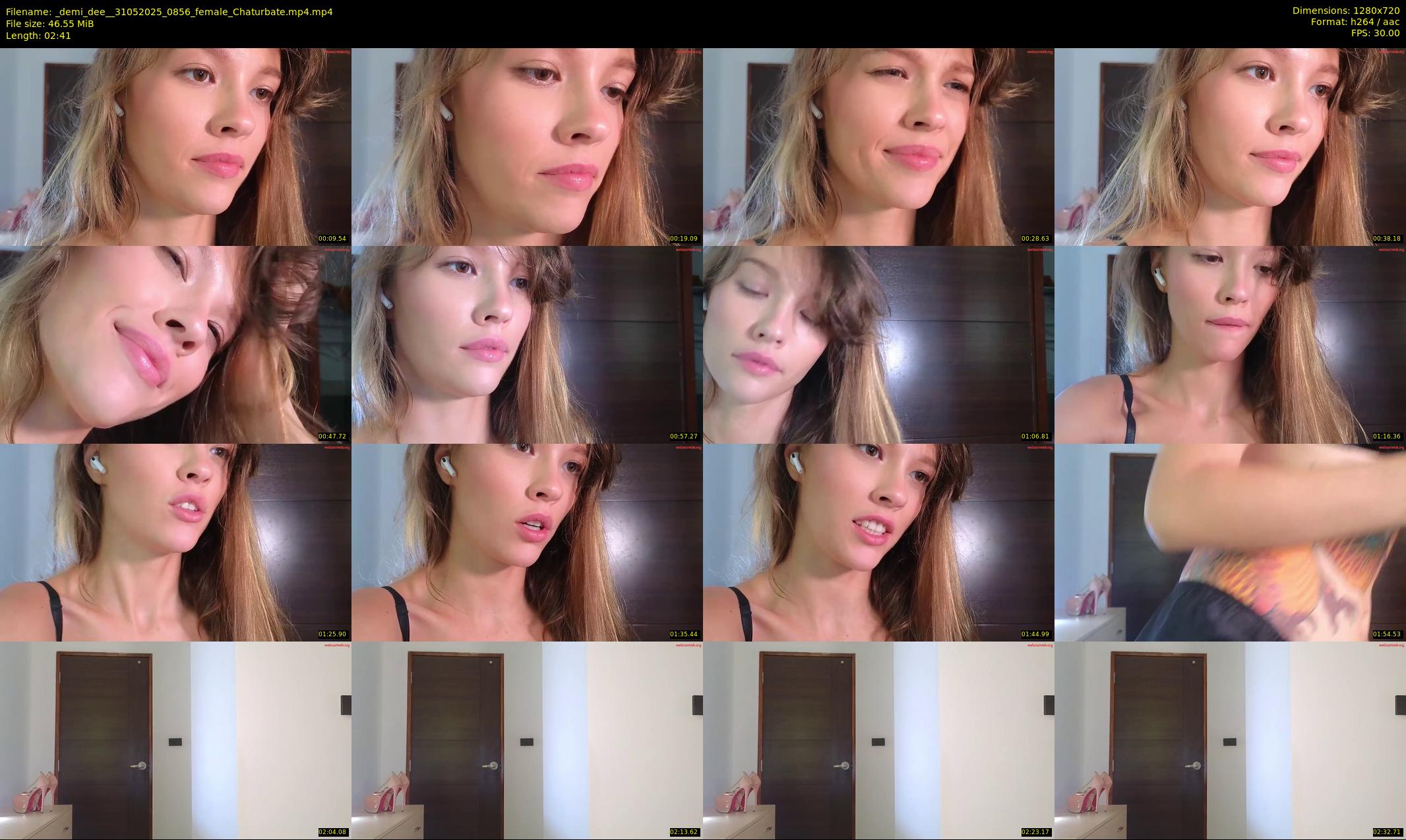_demi_dee_ — 3 minute Chaturbate female cam show recording, 720p, May 31, 2025
