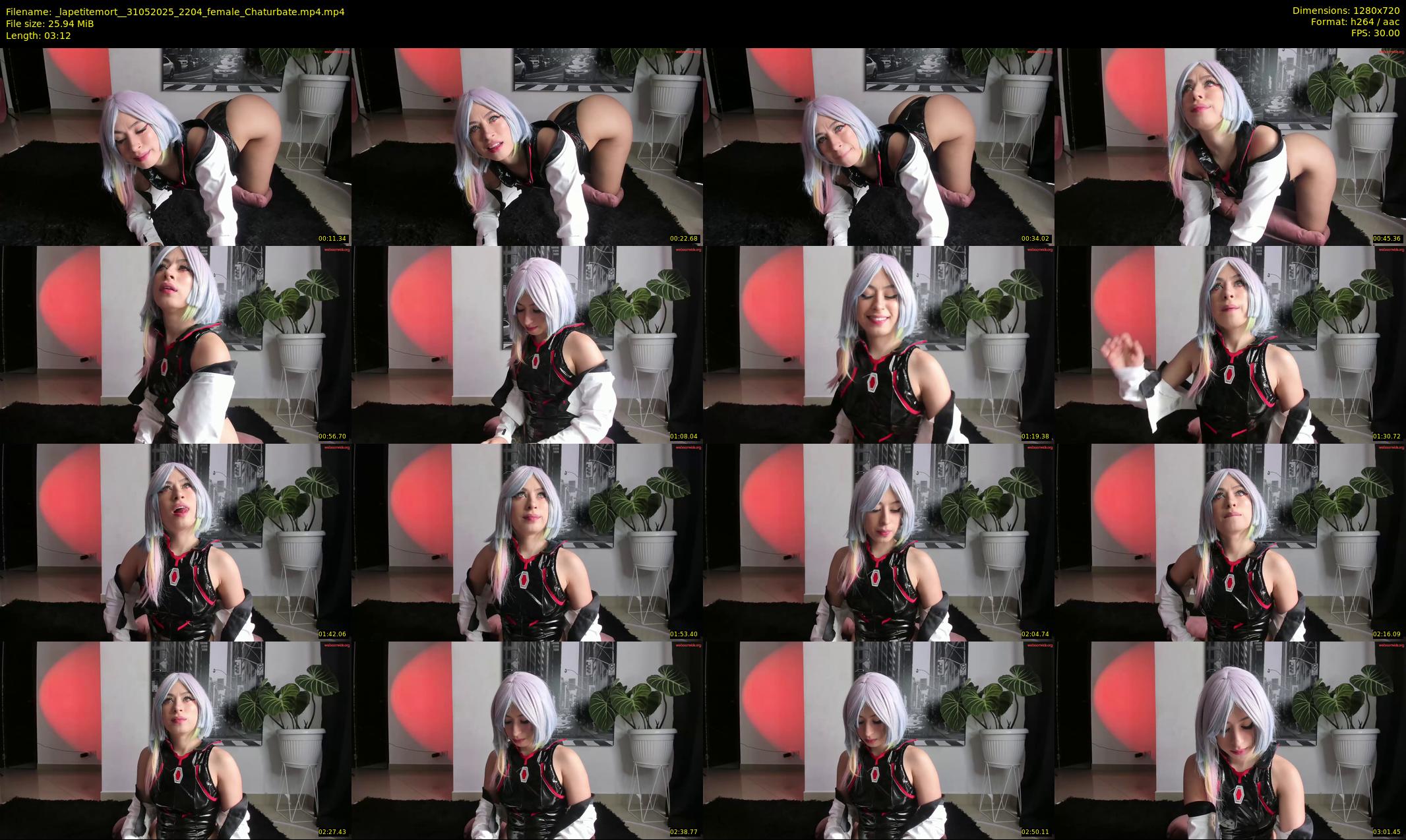 _lapetitemort_ — 4 minute Chaturbate female cam show recording, 720p, May 31, 2025