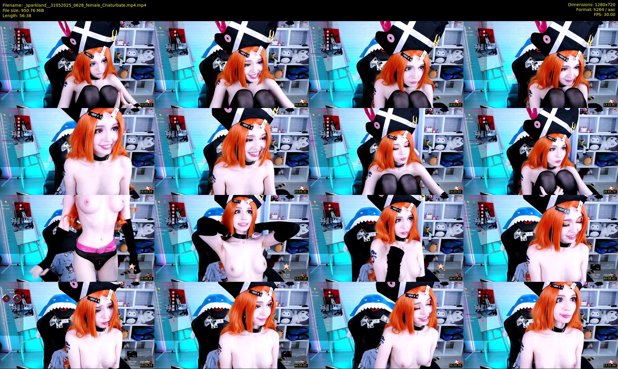 _sparkland_ — 57 minute Chaturbate female cam show recording, 720p, May 31, 2025