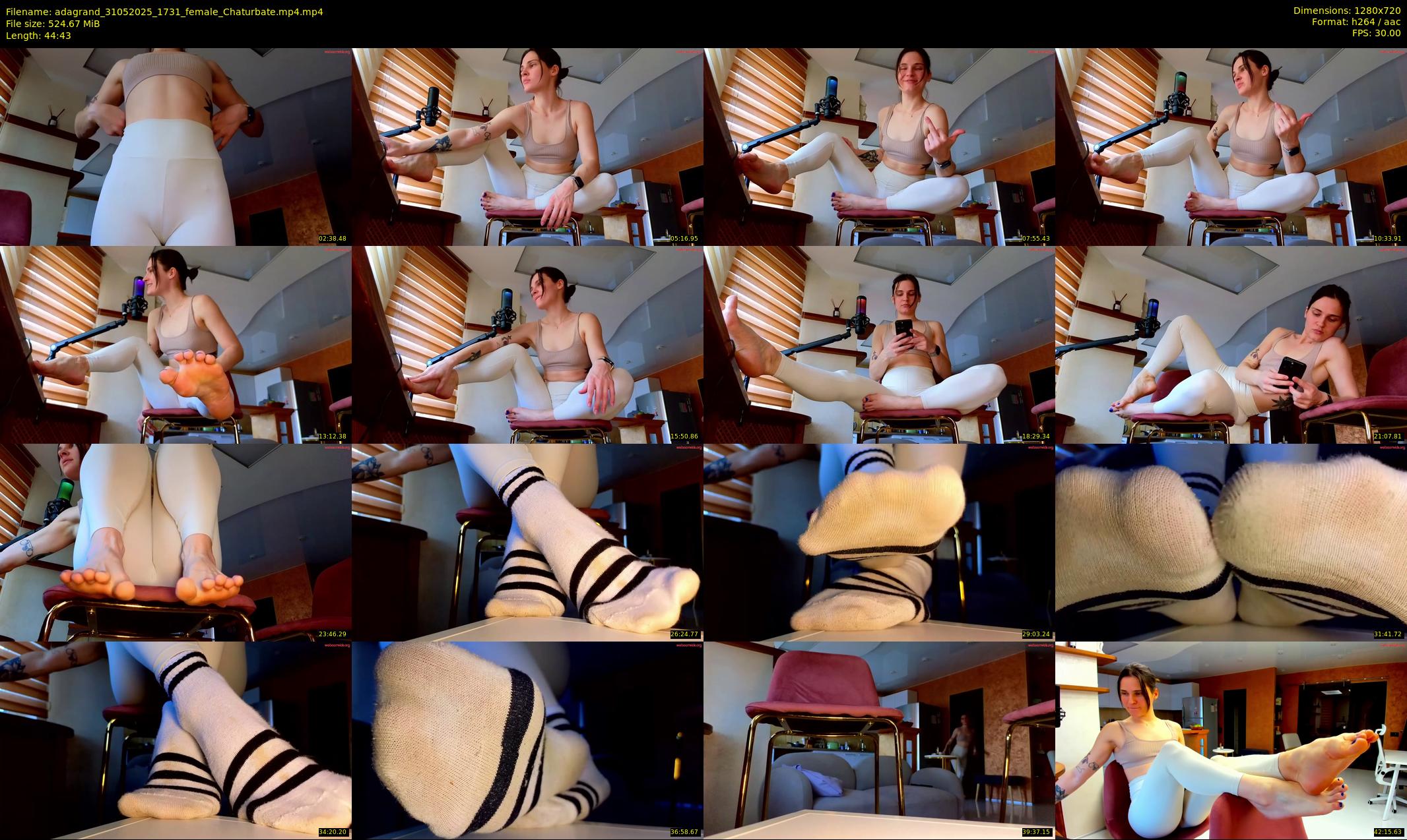 adagrand — 45 minute Chaturbate female cam show recording, 720p, May 31, 2025