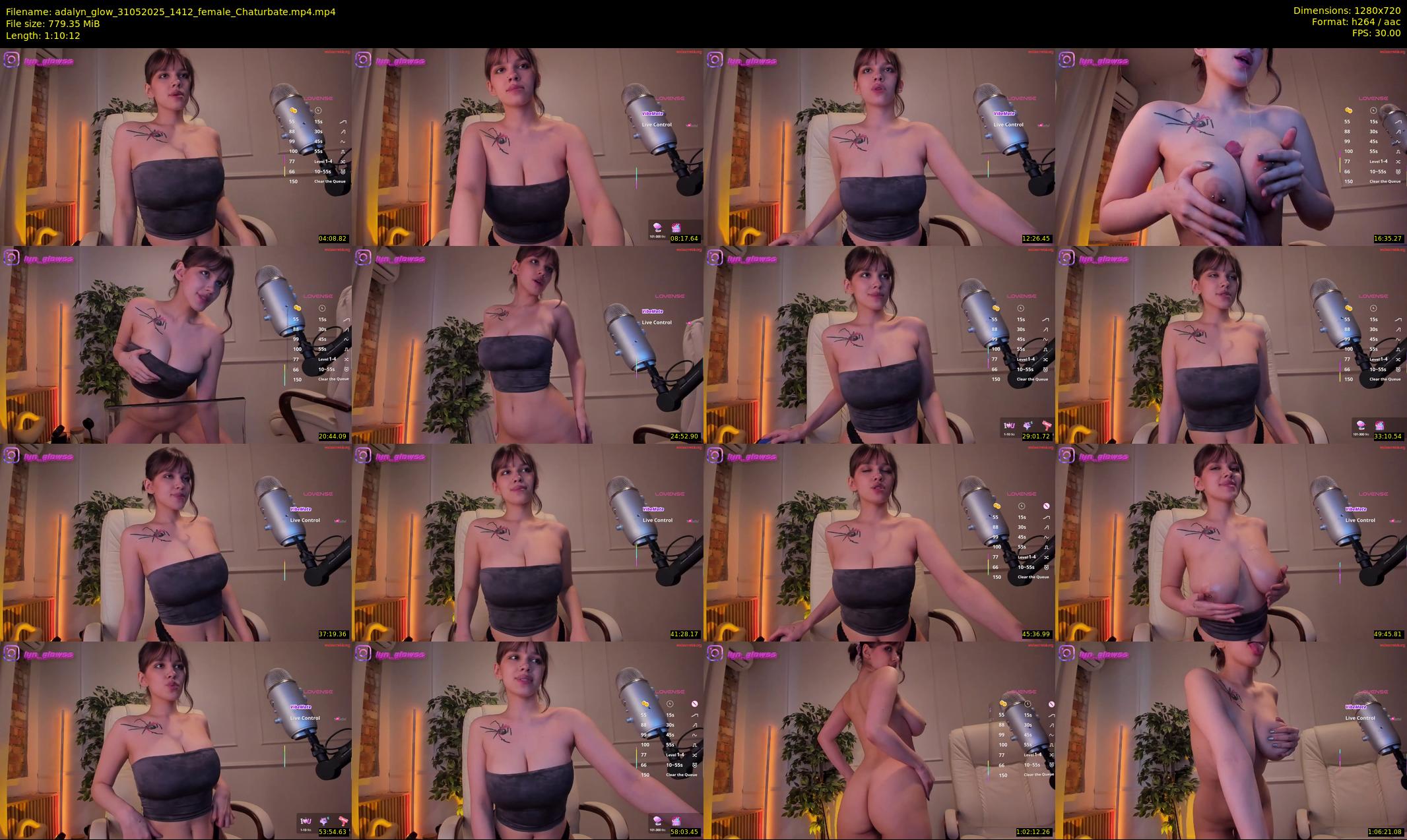 adalyn_glow — 71 minute Chaturbate female cam show recording, 720p, May 31, 2025