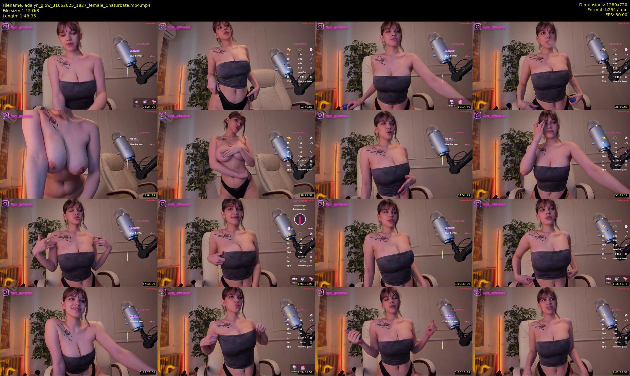 adalyn_glow — 109 minute Chaturbate female cam show recording, 720p, May 31, 2025