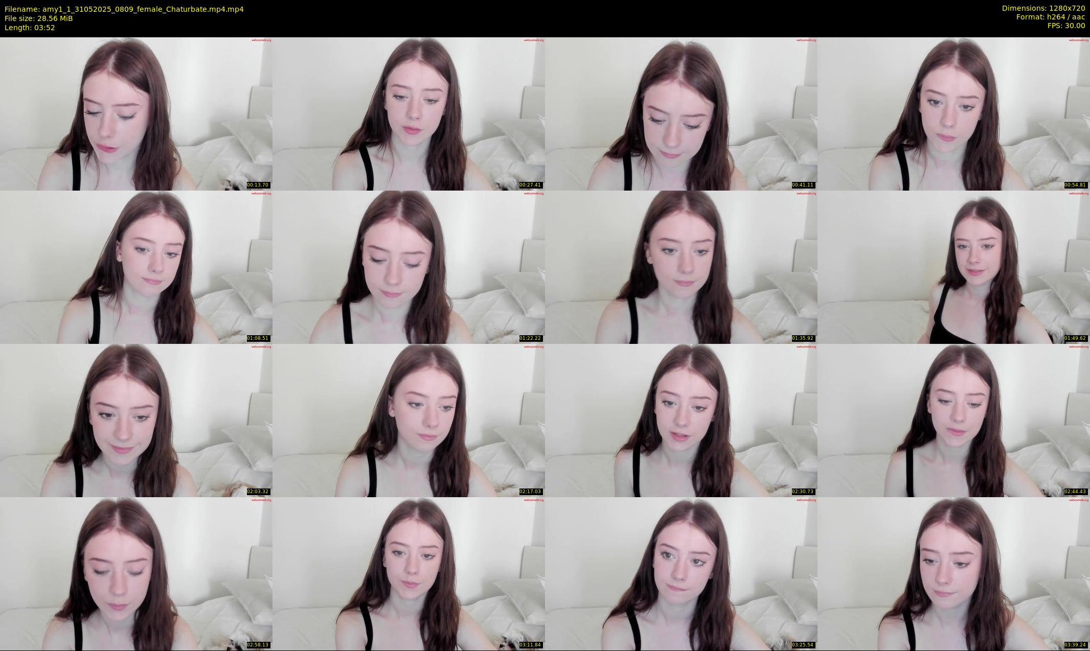 amy1_1 — 4 minute Chaturbate female cam show recording, 720p, May 31, 2025
