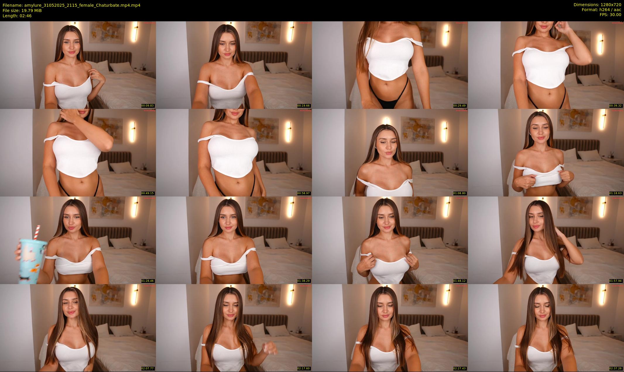 amylure — 3 minute Chaturbate female cam show recording, 720p, May 31, 2025
