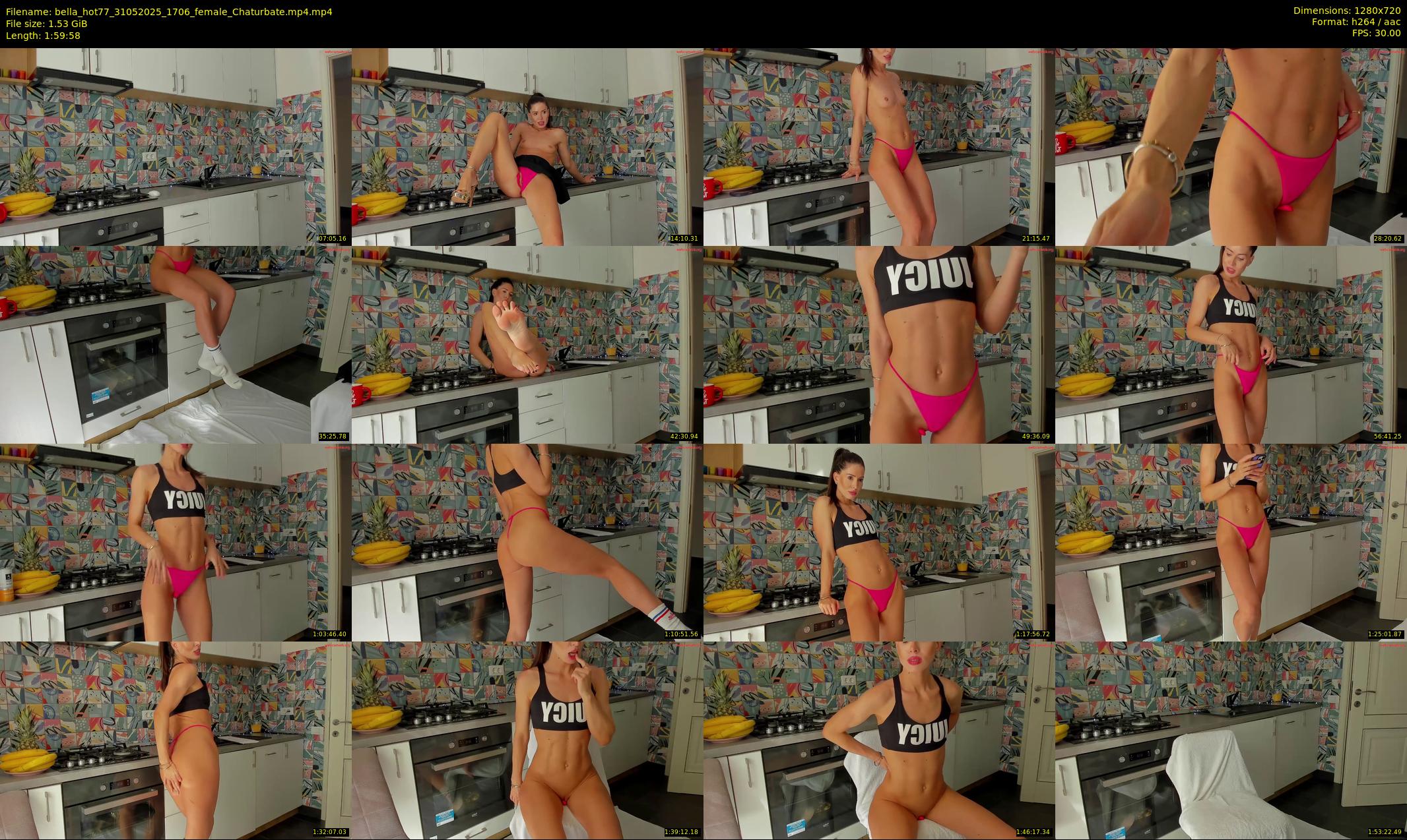 bella_hot77 — 120 minute Chaturbate female cam show recording, 720p, May 31, 2025