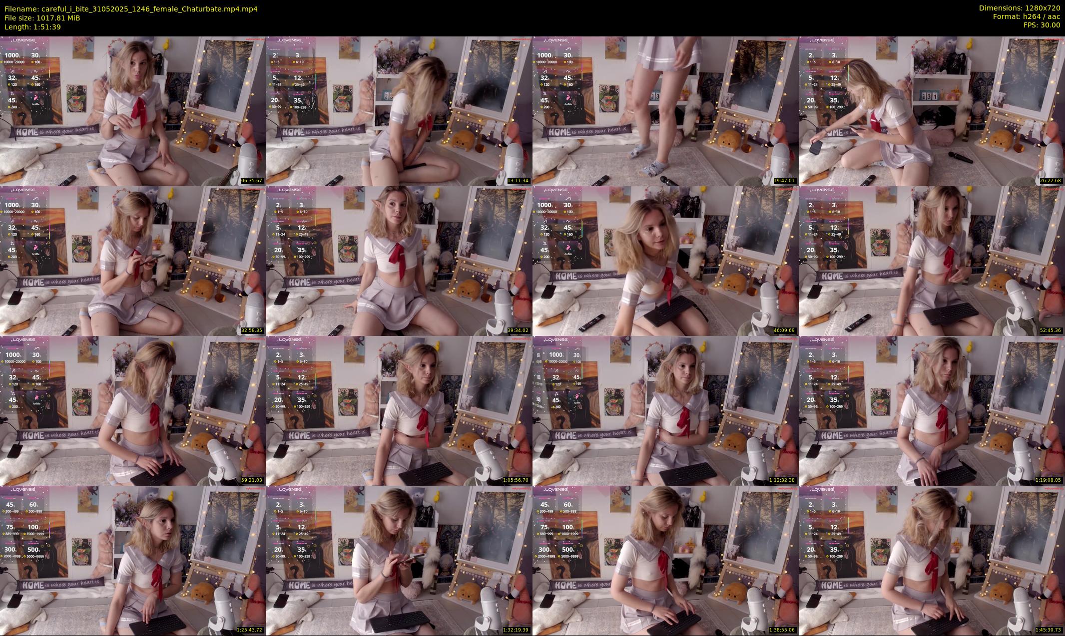 careful_i_bite — 112 minute Chaturbate female cam show recording, 720p, May 31, 2025