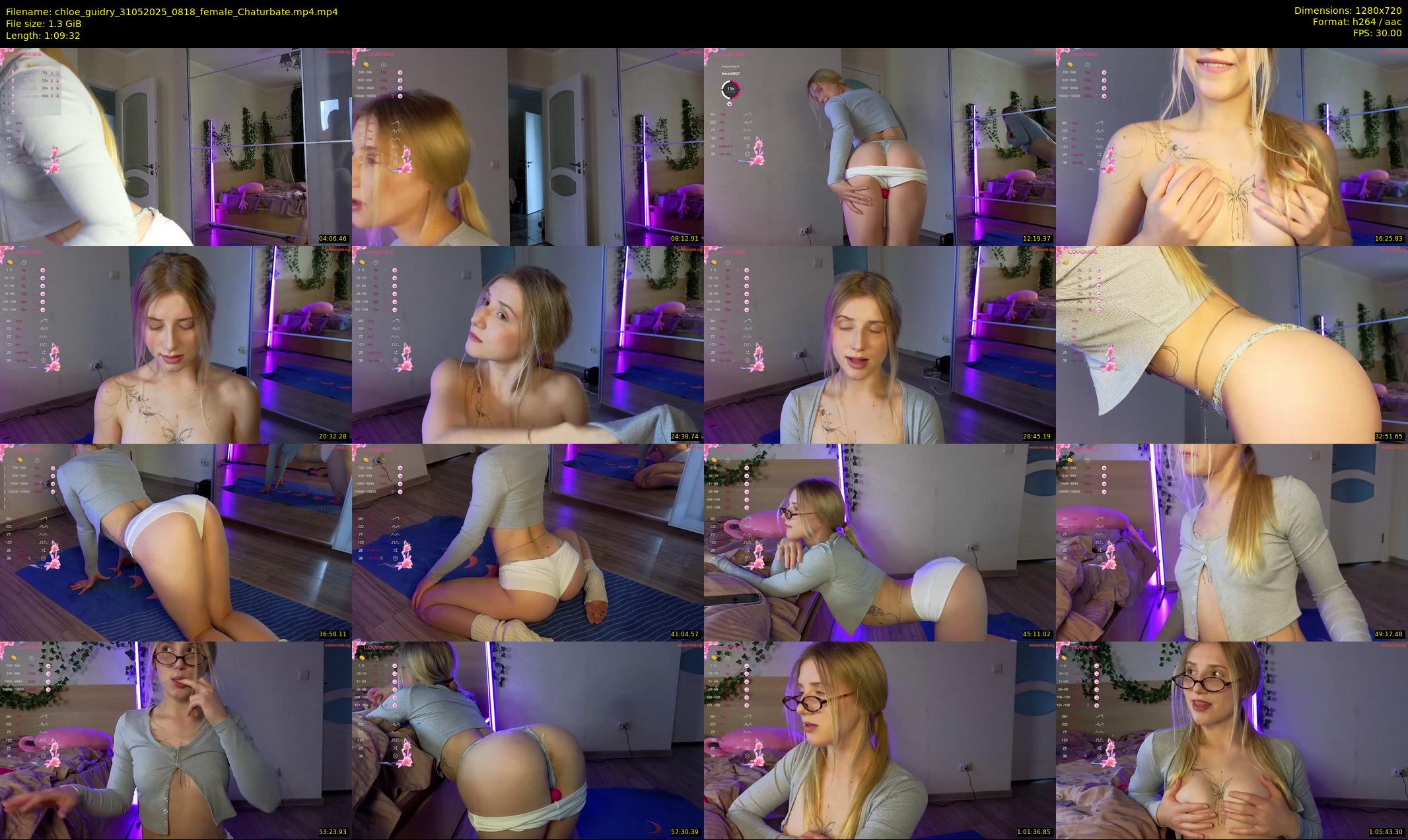 chloe_guidry — 70 minute Chaturbate female cam show recording, 720p, May 31, 2025