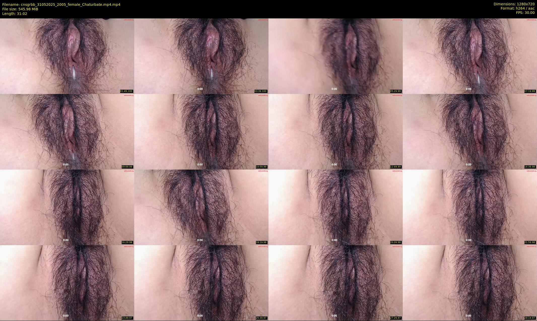 cnsgrbb — 32 minute Chaturbate female cam show recording, 720p, May 31, 2025