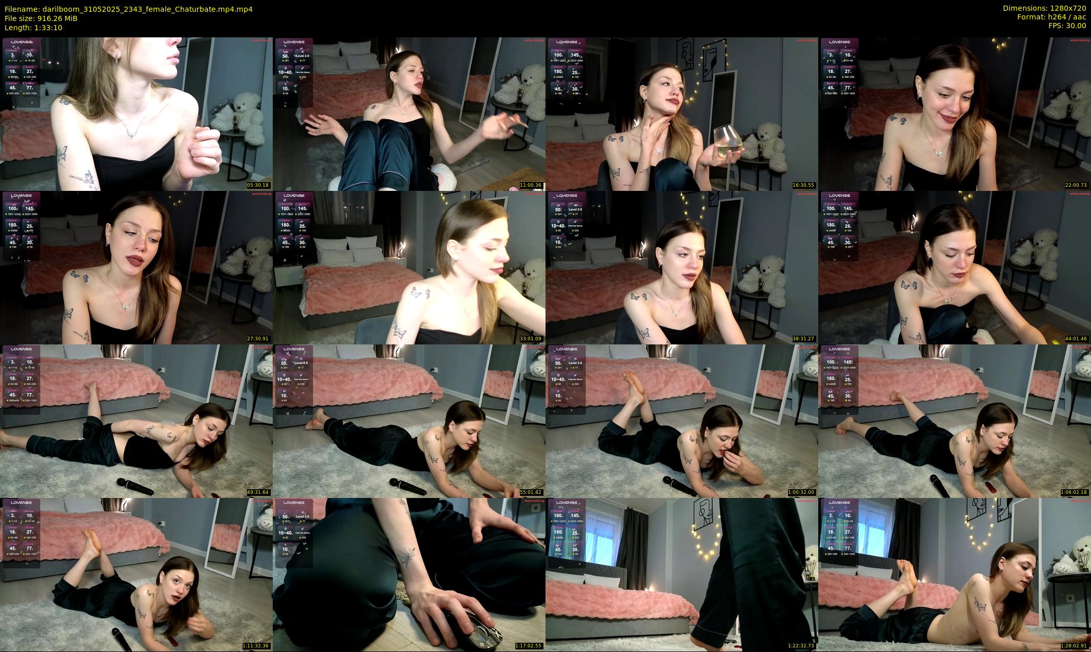 darilboom — 94 minute Chaturbate female cam show recording, 720p, May 31, 2025