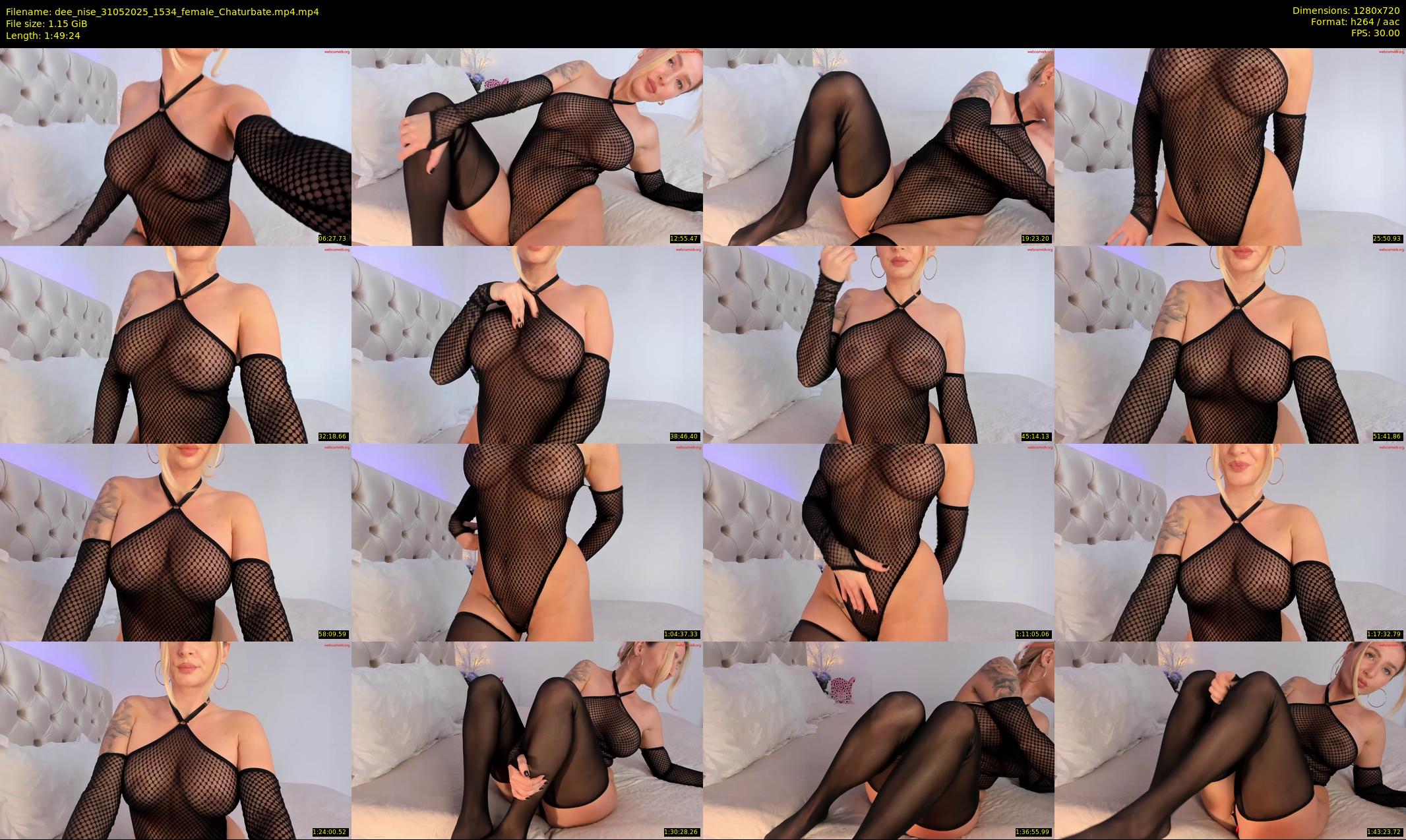 dee_nise — 110 minute Chaturbate female cam show recording, 720p, May 31, 2025