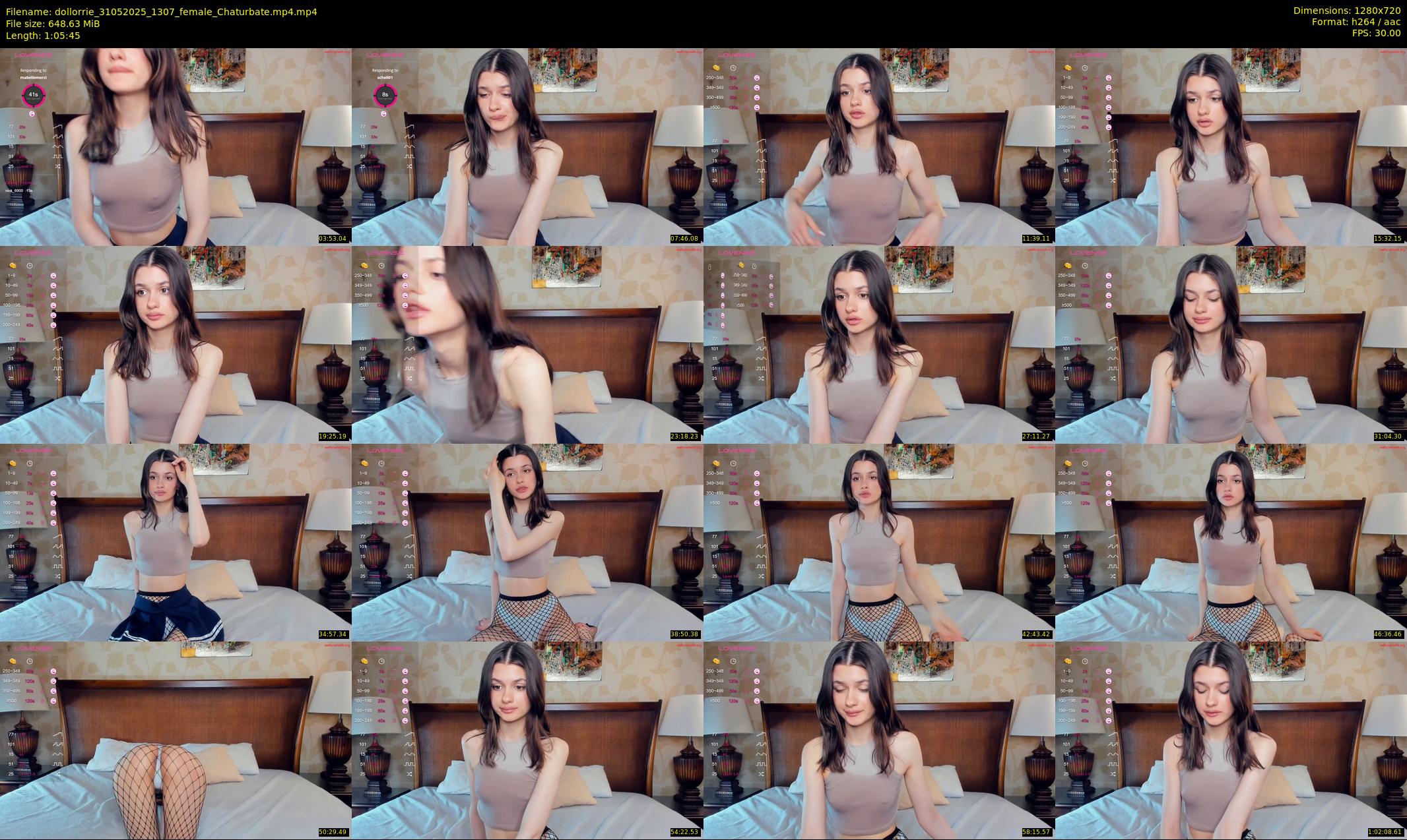 dollorrie — 66 minute Chaturbate couple cam show recording, 720p, May 31, 2025