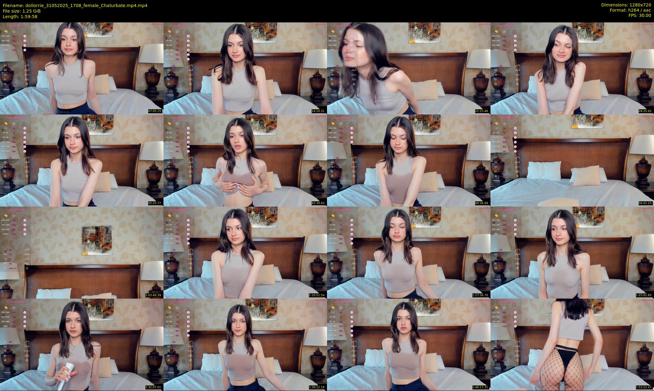 dollorrie — 120 minute Chaturbate couple cam show recording, 720p, May 31, 2025