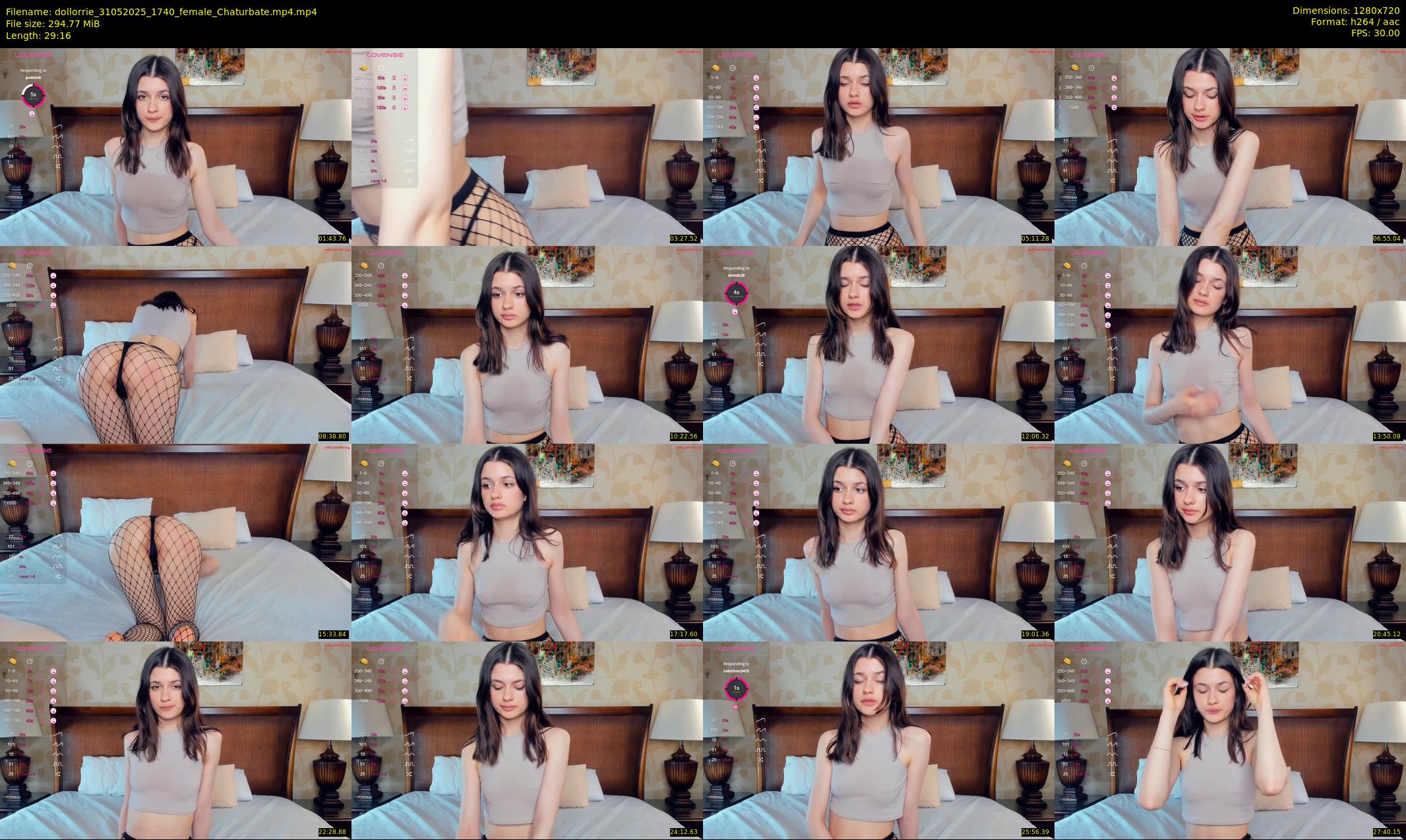 dollorrie — 30 minute Chaturbate couple cam show recording, 720p, May 31, 2025