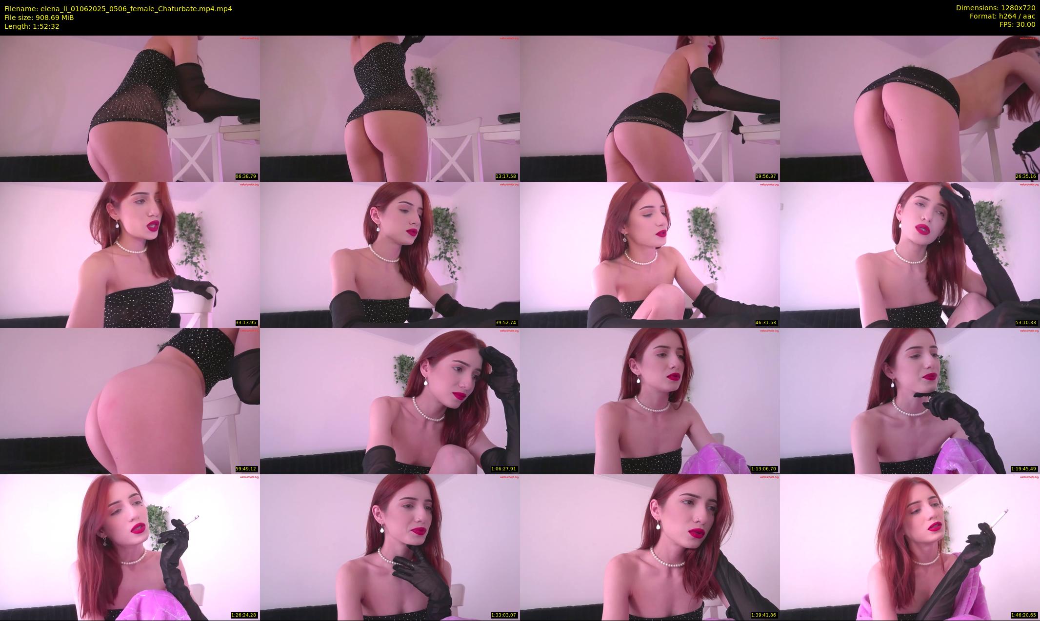 elena_li — 113 minute Chaturbate female cam show recording, 720p, Jun 1, 2025