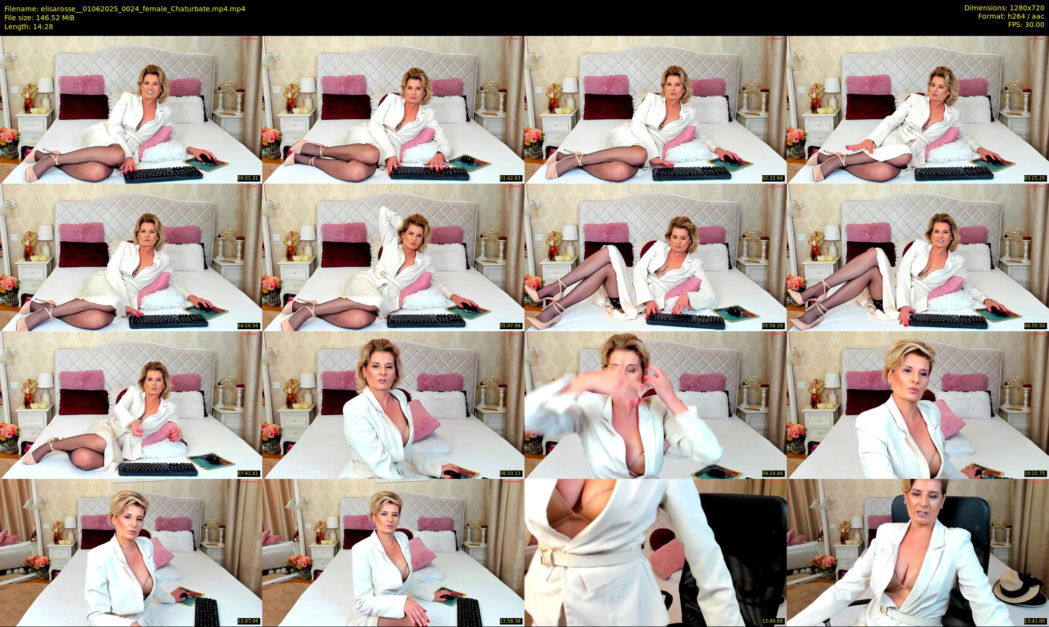 elisarosse_ — 15 minute Chaturbate female cam show recording, 720p, Jun 1, 2025