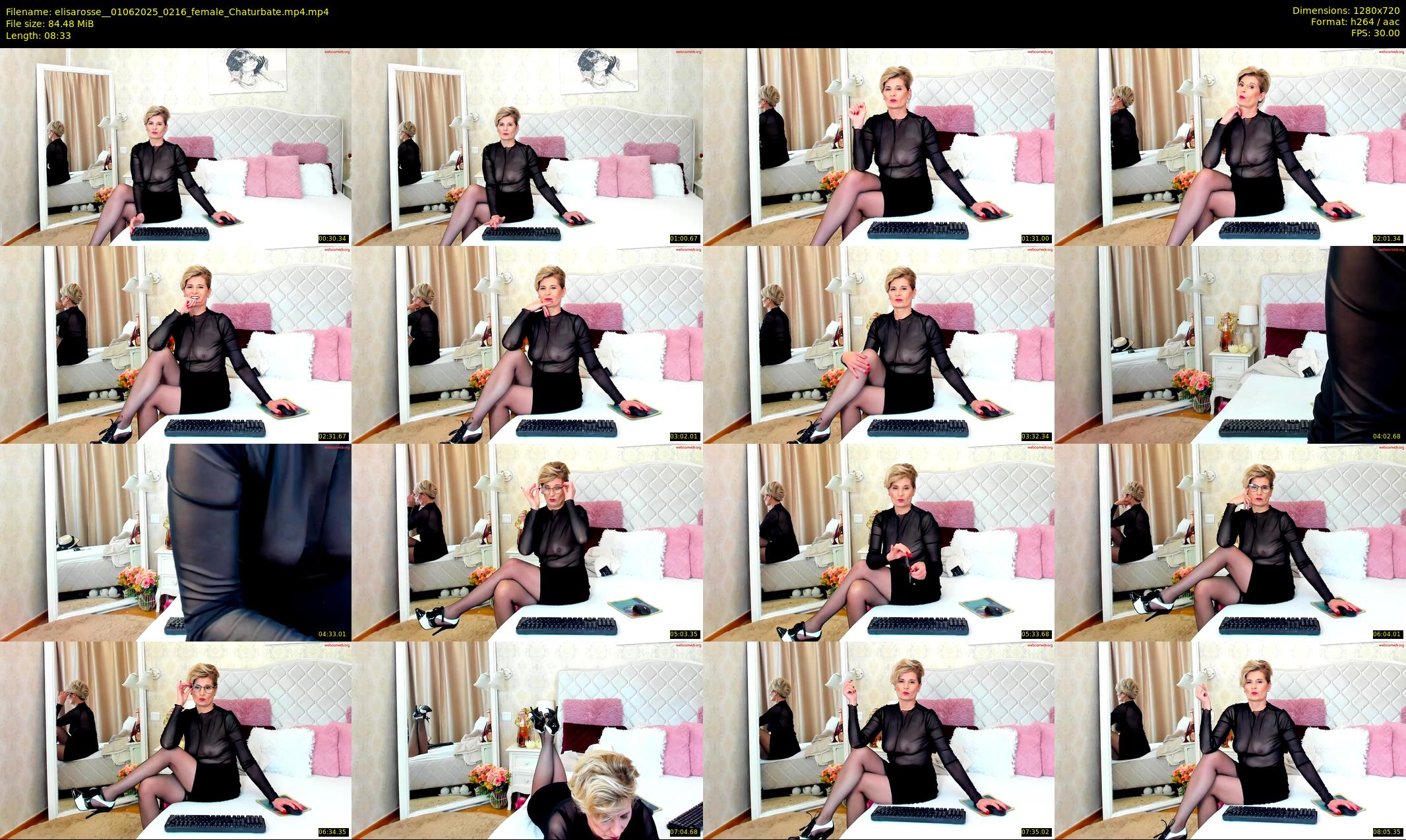 elisarosse_ — 9 minute Chaturbate female cam show recording, 720p, Jun 1, 2025