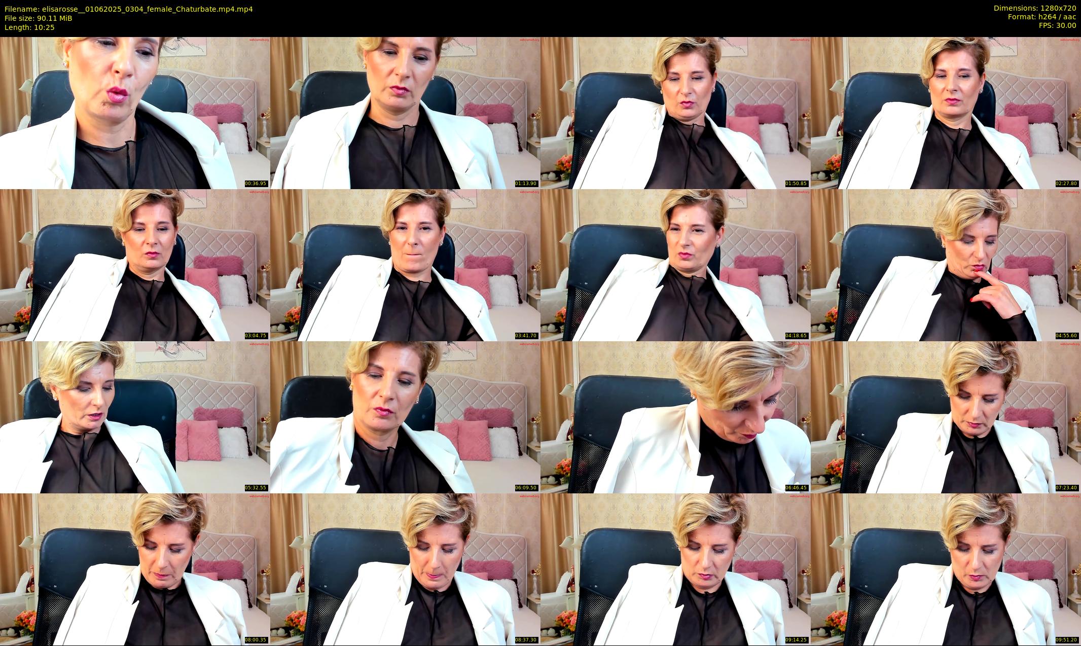 elisarosse_ — 11 minute Chaturbate female cam show recording, 720p, Jun 1, 2025