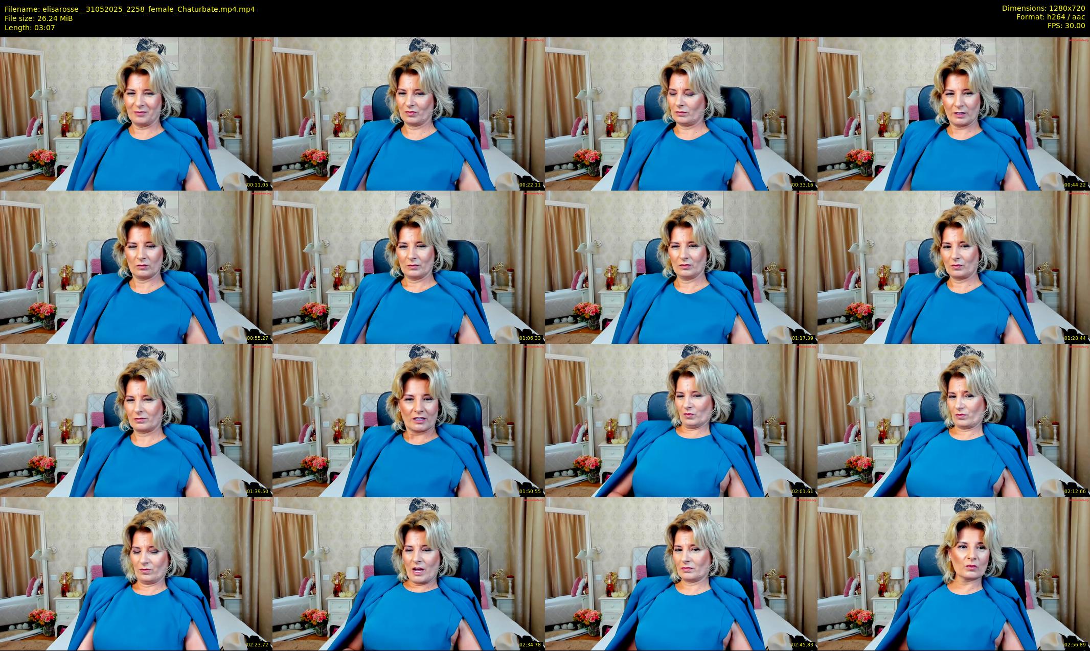 elisarosse_ — 4 minute Chaturbate female cam show recording, 720p, May 31, 2025
