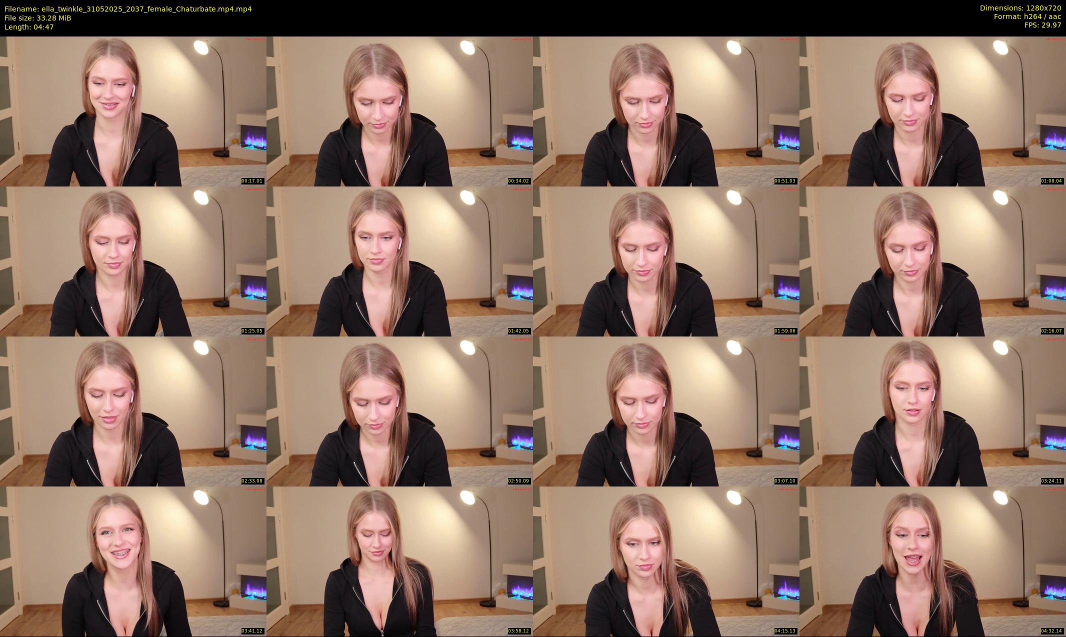 ella_twinkle — 5 minute Chaturbate female cam show recording, 720p, May 31, 2025