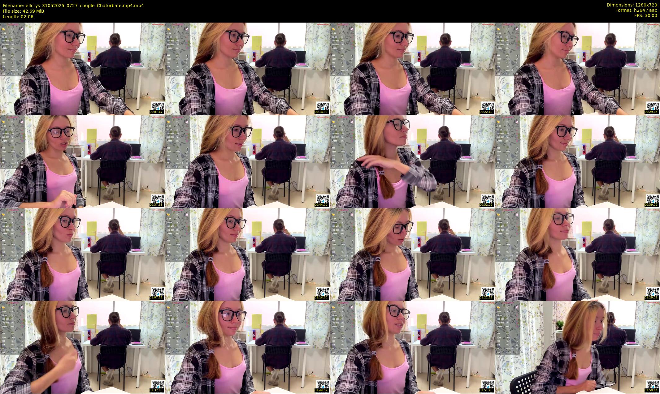 ellcrys — 3 minute Chaturbate couple cam show recording, 720p, May 31, 2025