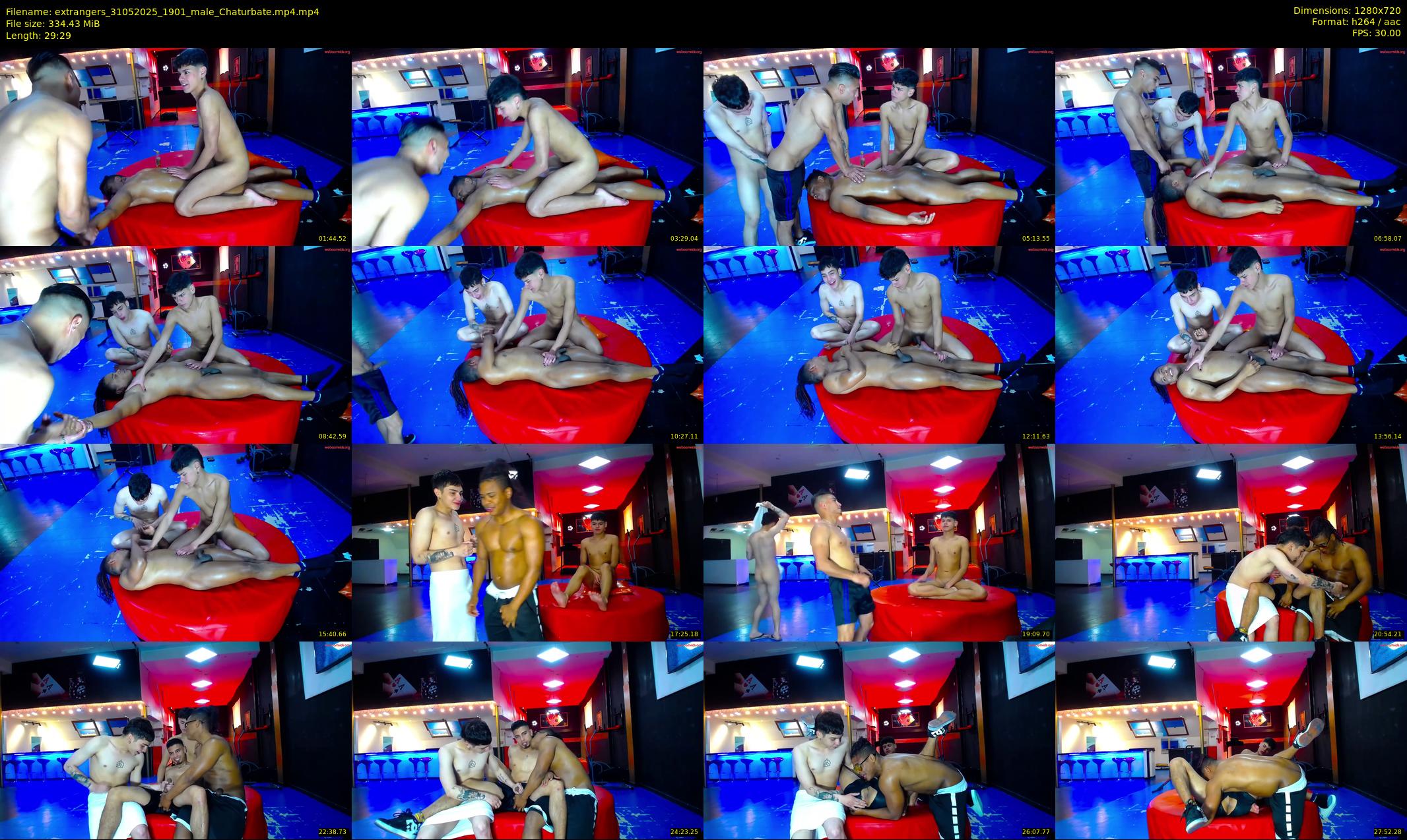 extrangers — 30 minute Chaturbate male cam show recording, 720p, May 31, 2025
