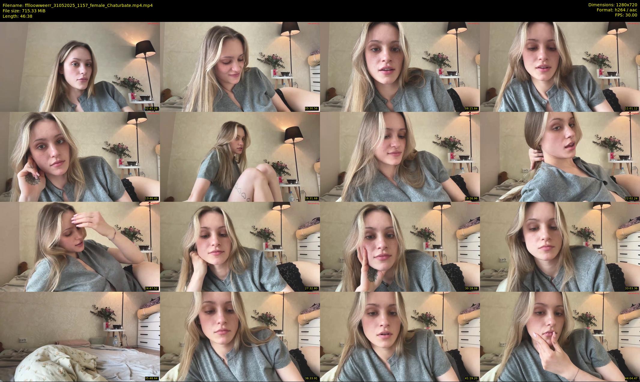 fflloowweerr — 47 minute Chaturbate couple cam show recording, 720p, May 31, 2025