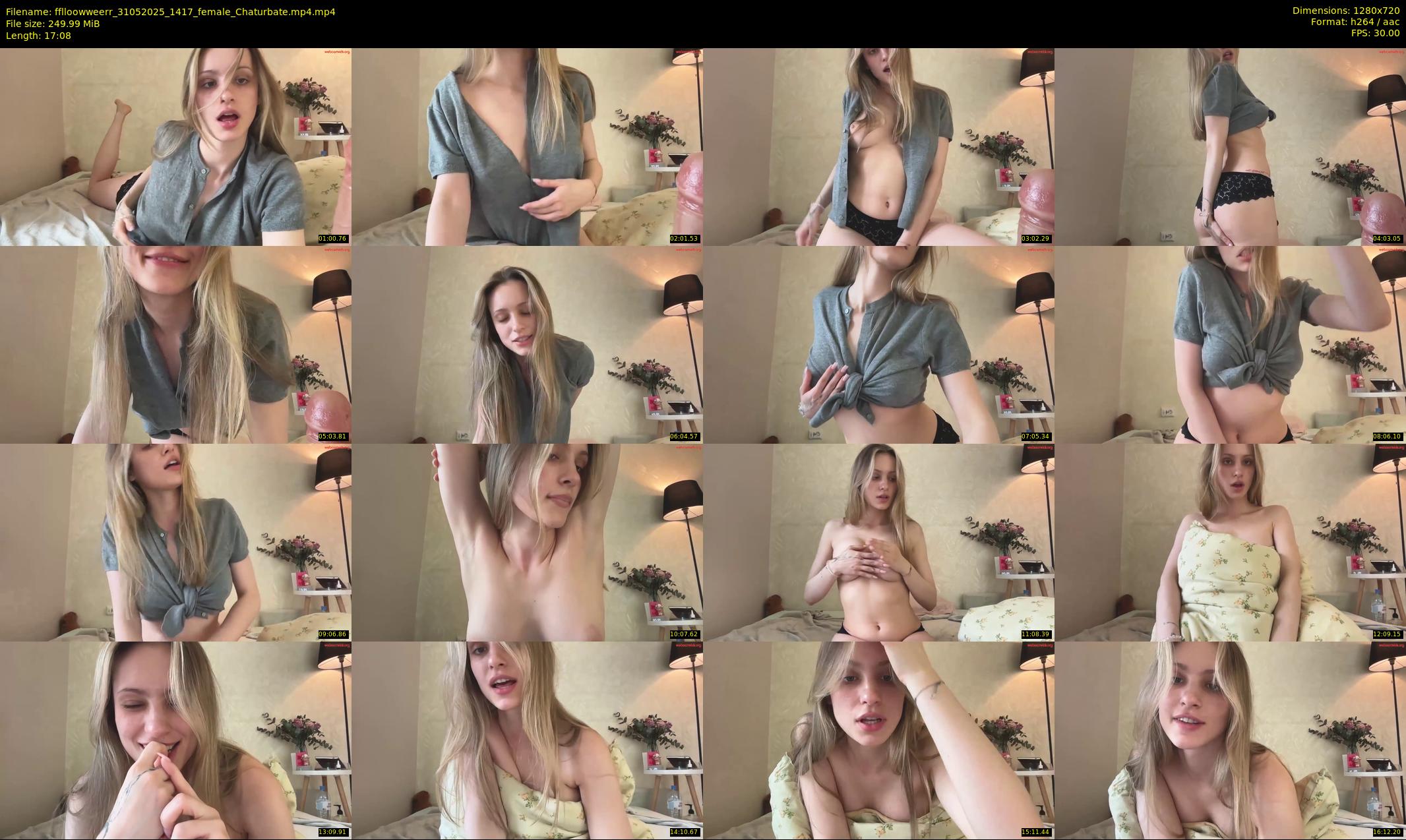 fflloowweerr — 18 minute Chaturbate couple cam show recording, 720p, May 31, 2025
