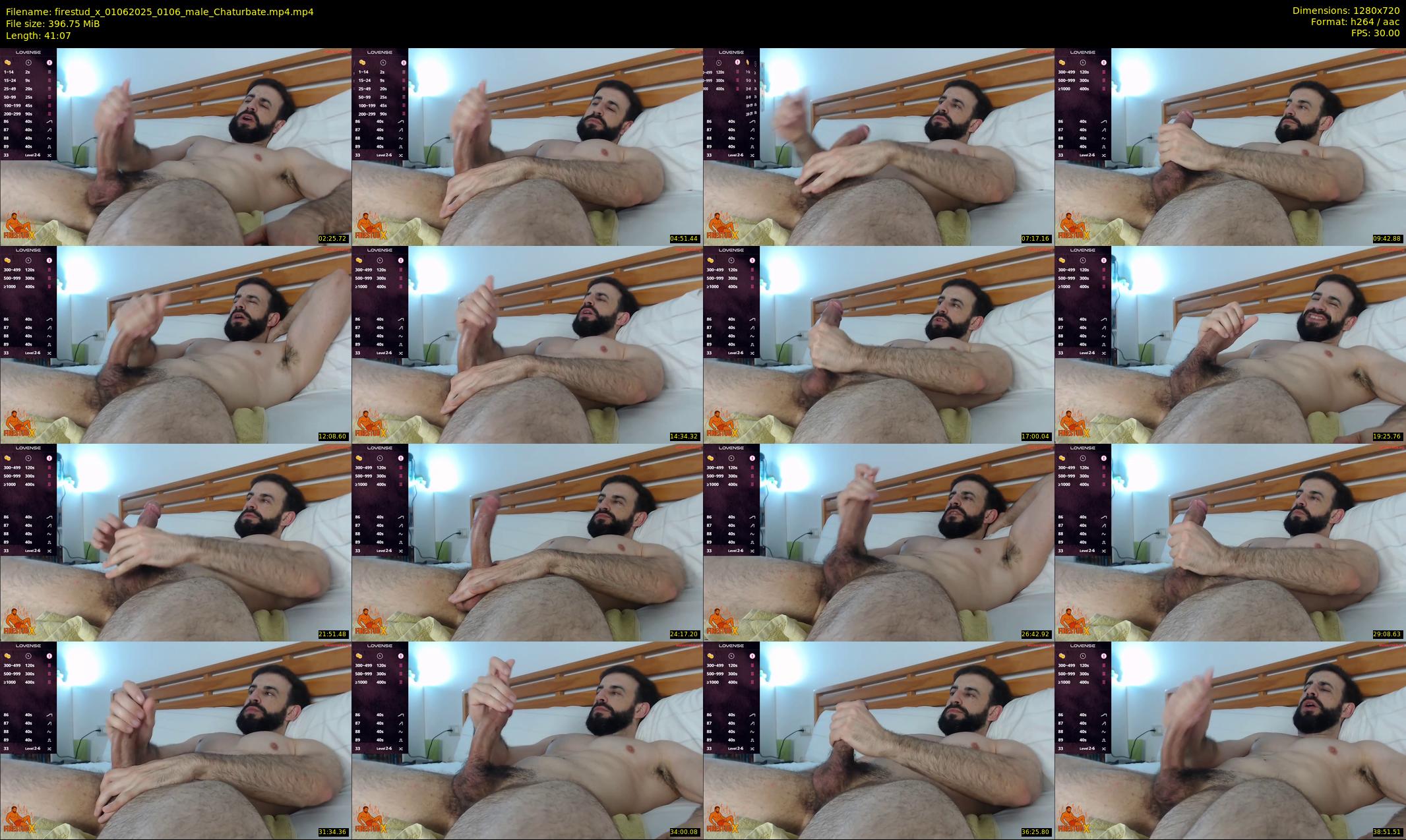 firestud_x — 42 minute Chaturbate male cam show recording, 720p, Jun 1, 2025