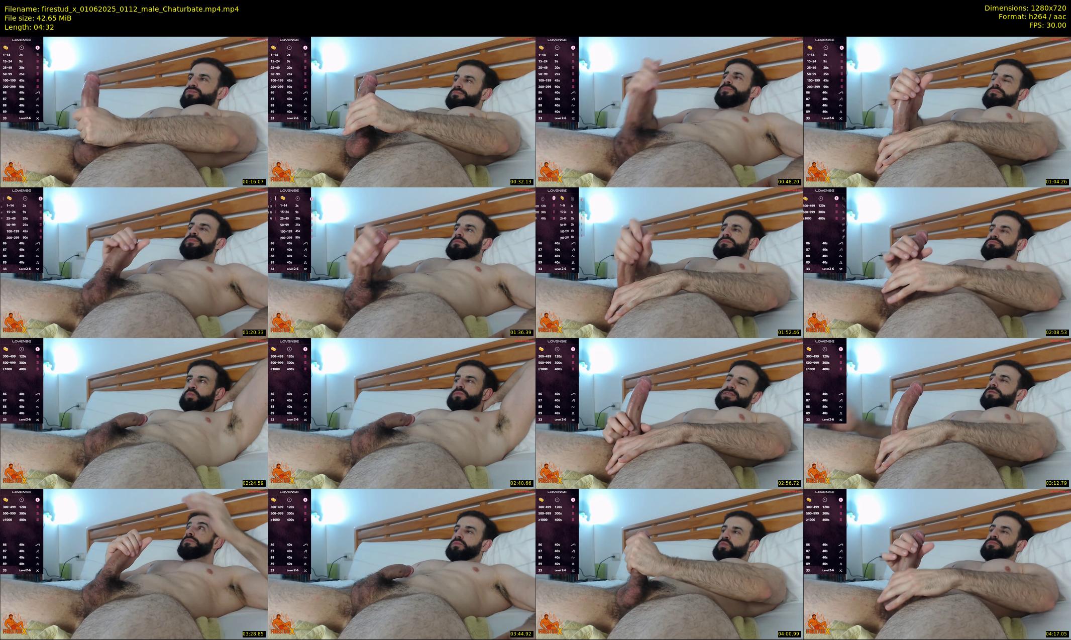 firestud_x — 5 minute Chaturbate male cam show recording, 720p, Jun 1, 2025