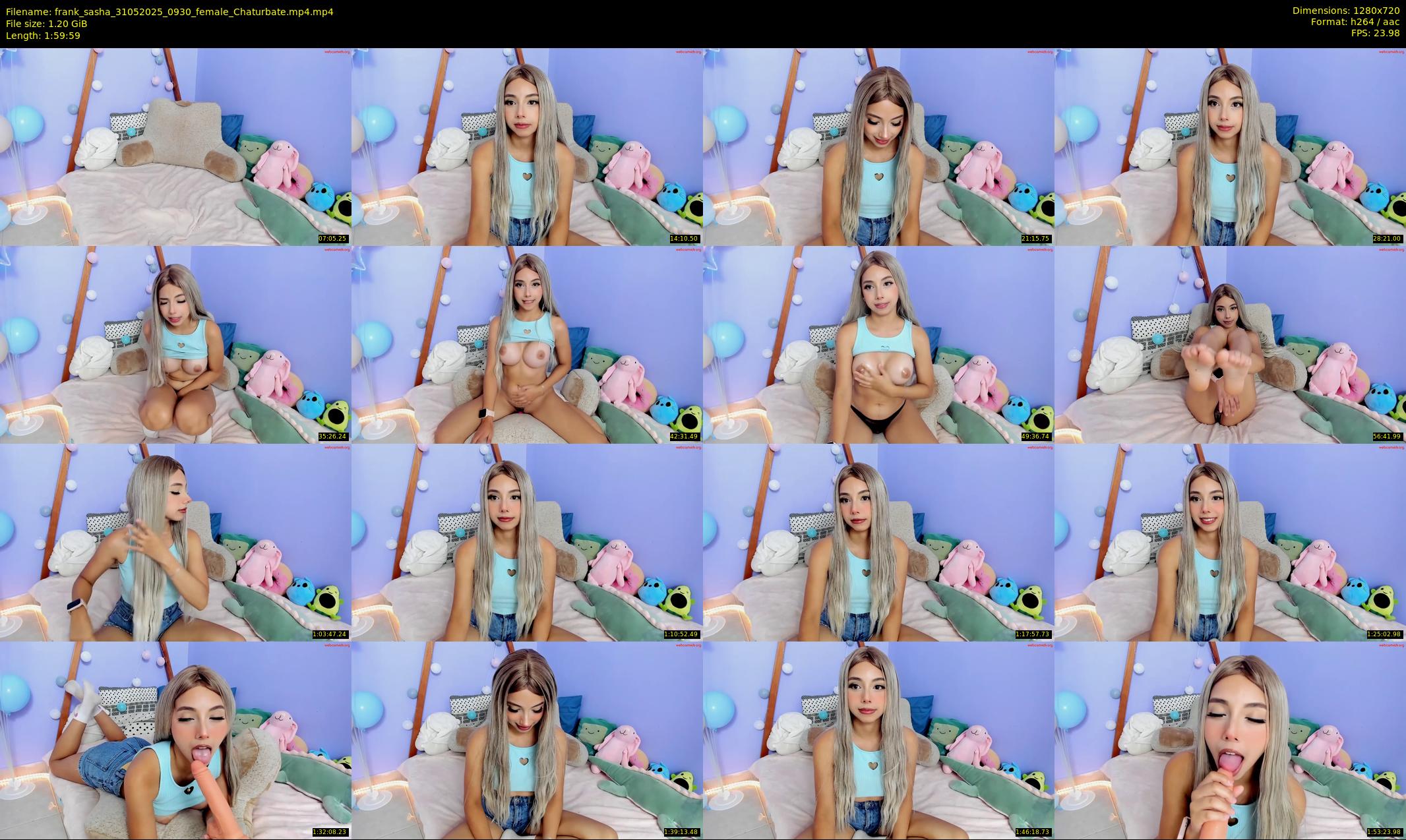 frank_sasha — 120 minute Chaturbate couple cam show recording, 720p, May 31, 2025