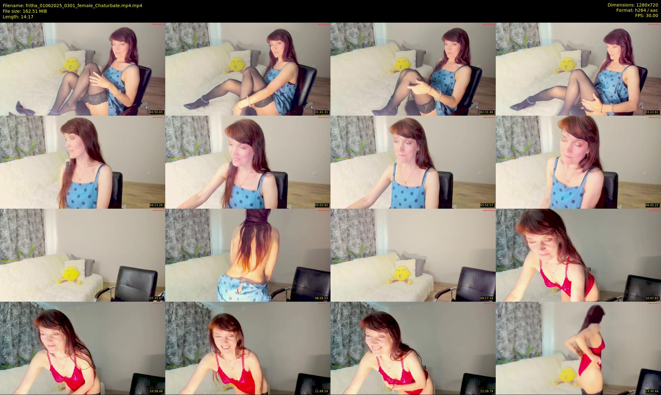 fritha — 15 minute Chaturbate female cam show recording, 720p, Jun 1, 2025