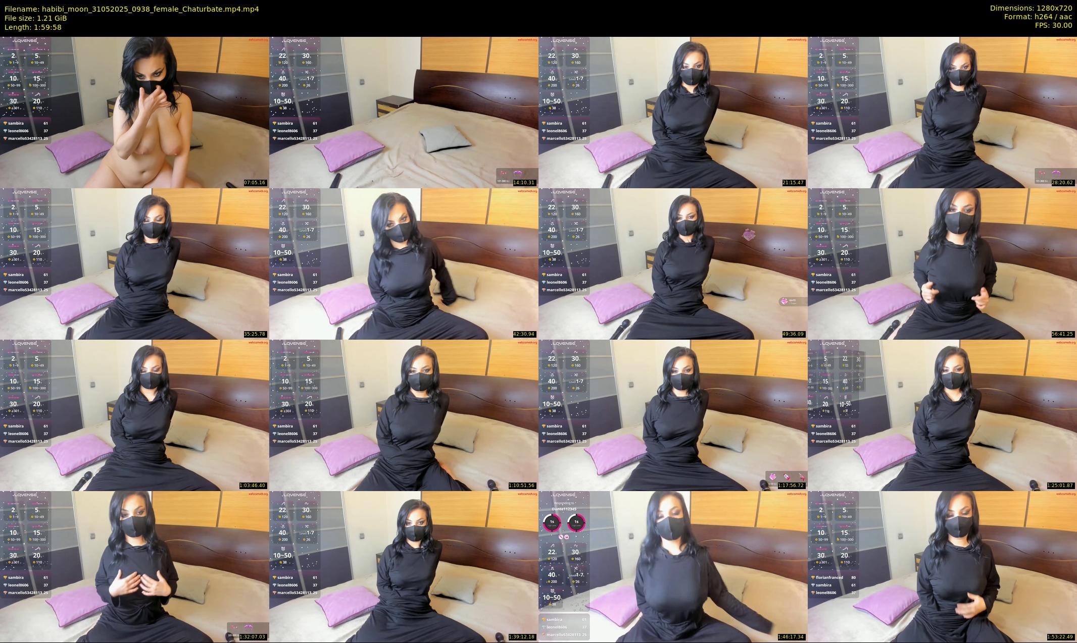 habibi_moon — 120 minute Chaturbate female cam show recording, 720p, May 31, 2025