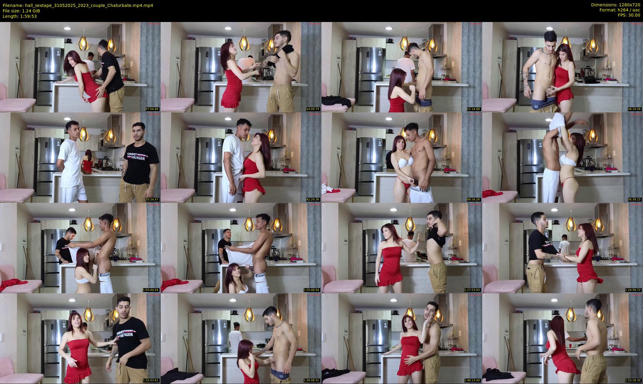 hall_sextape — 120 minute Chaturbate couple cam show recording, 720p, May 31, 2025